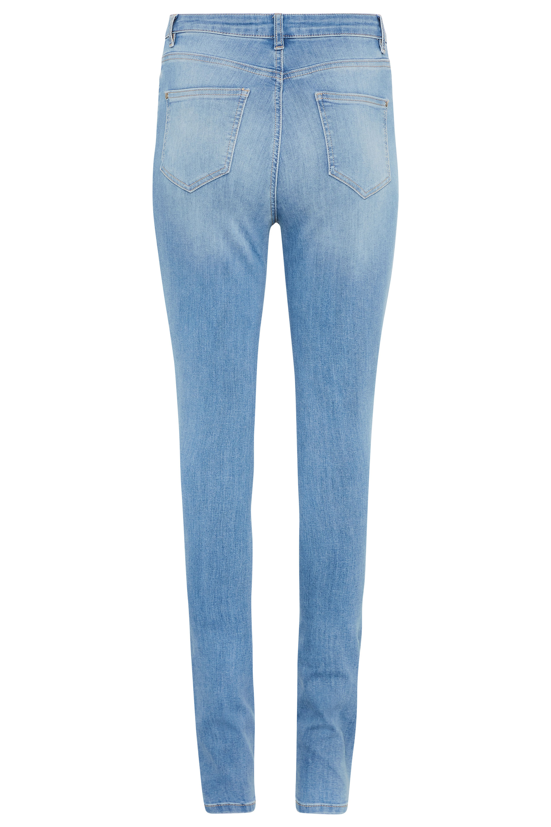 Light Blue Washed Ultra Stretch Skinny Jean | Long Tall Sally