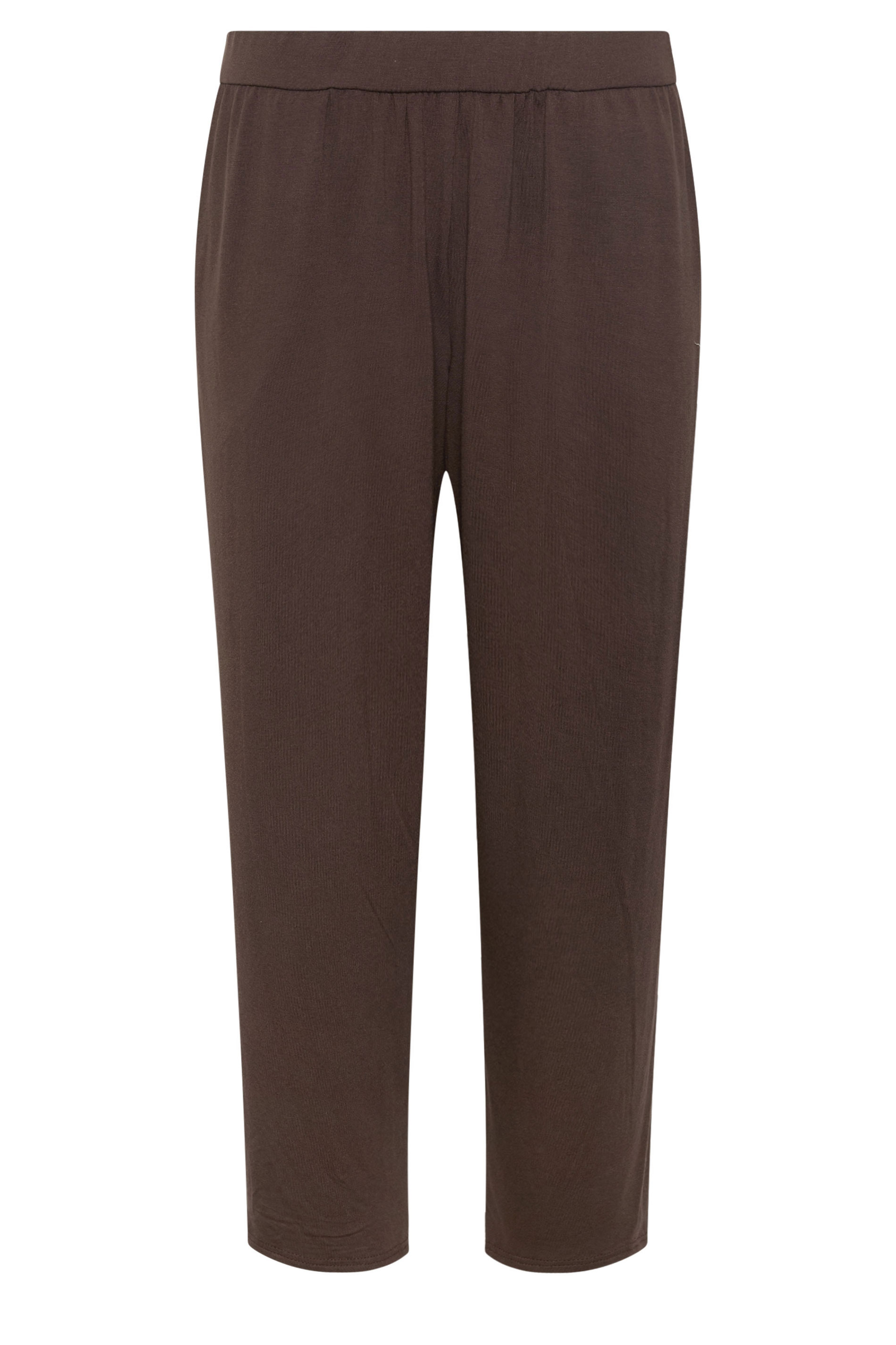 M&Co Petite Chocolate Brown Hareem Trousers | M&Co 5