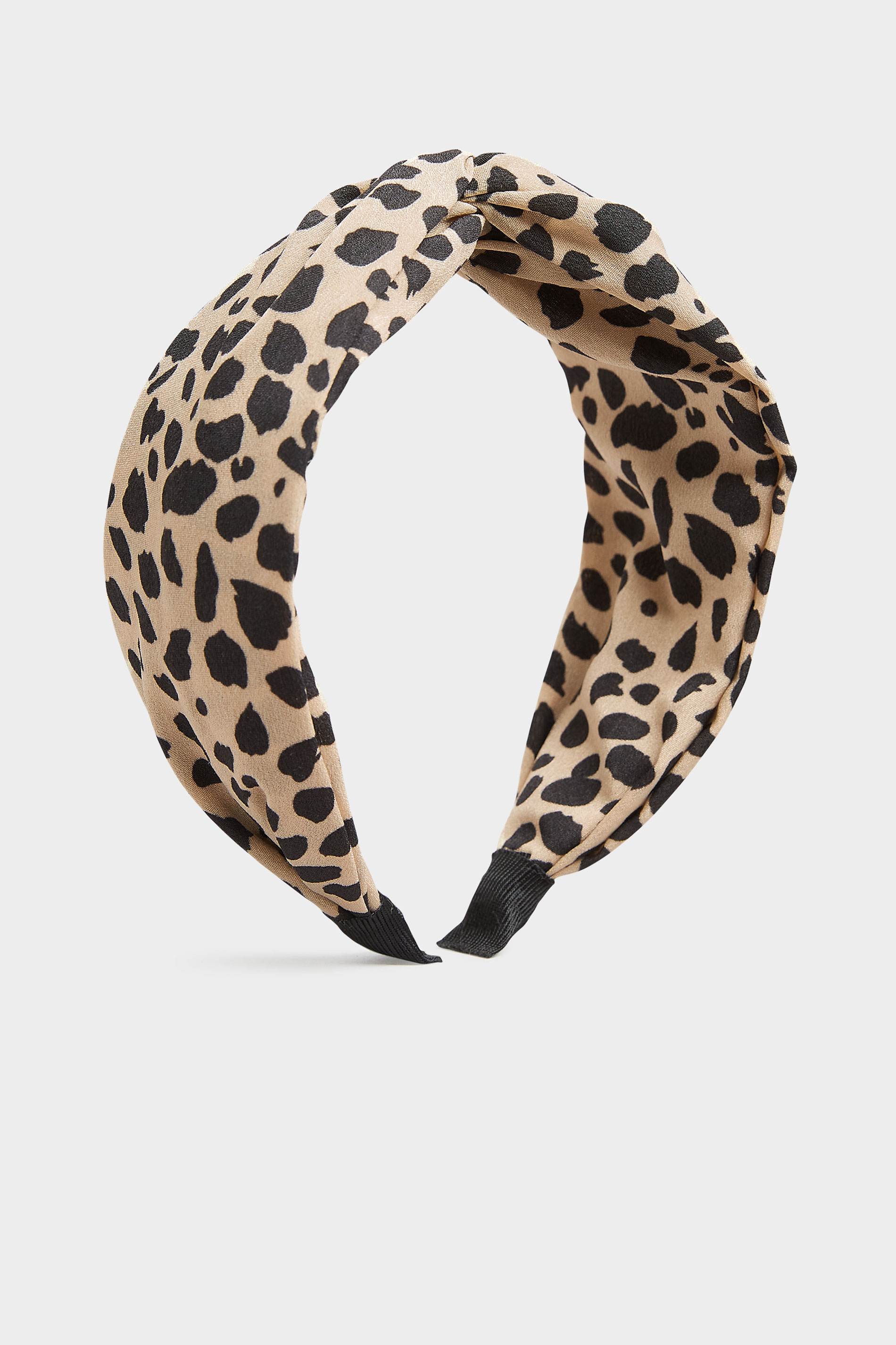 Natural Animal Print Twist Headband | Long Tall Sally