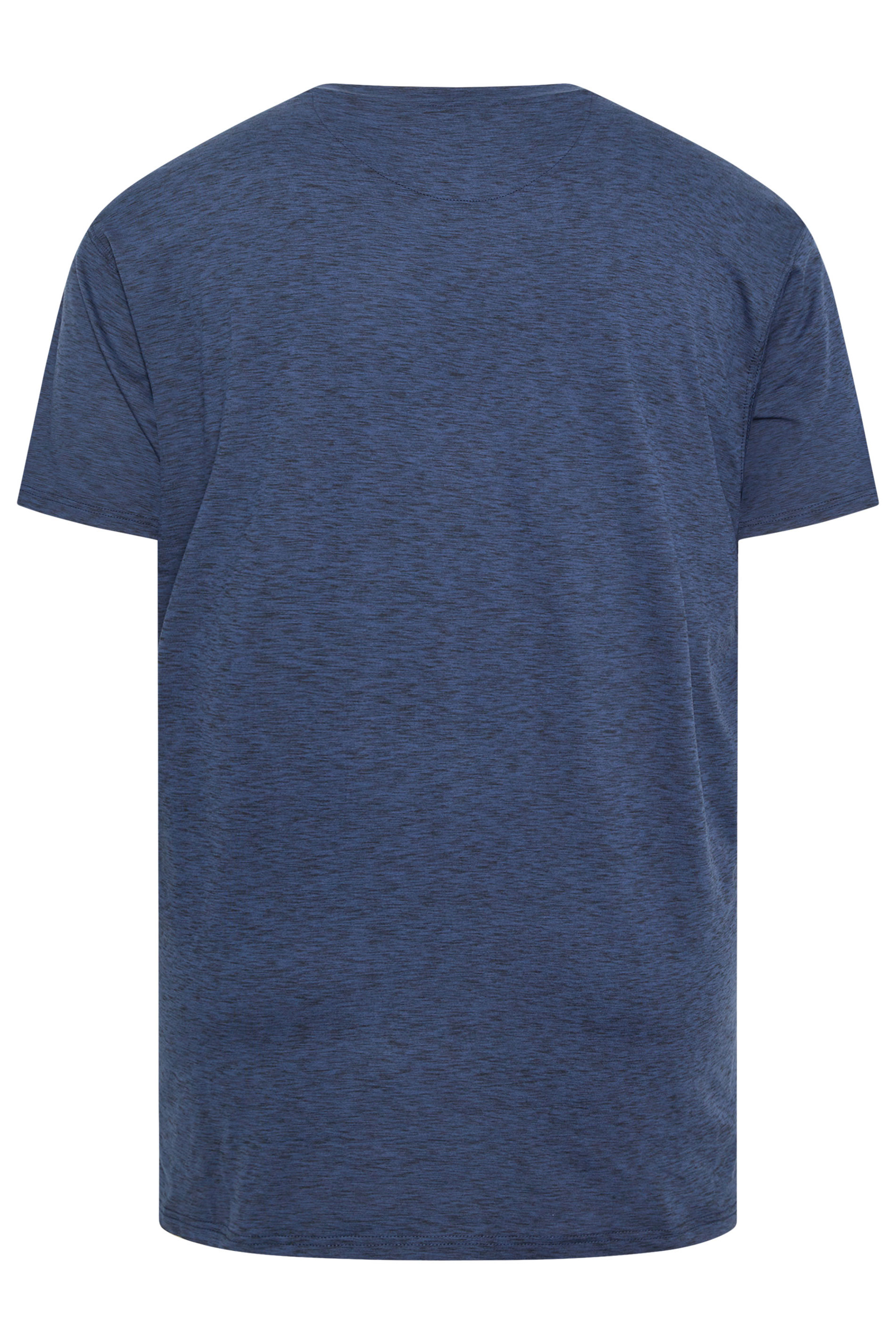 KAM Big & Tall Indigo Blue Active T-Shirt | BadRhino 4