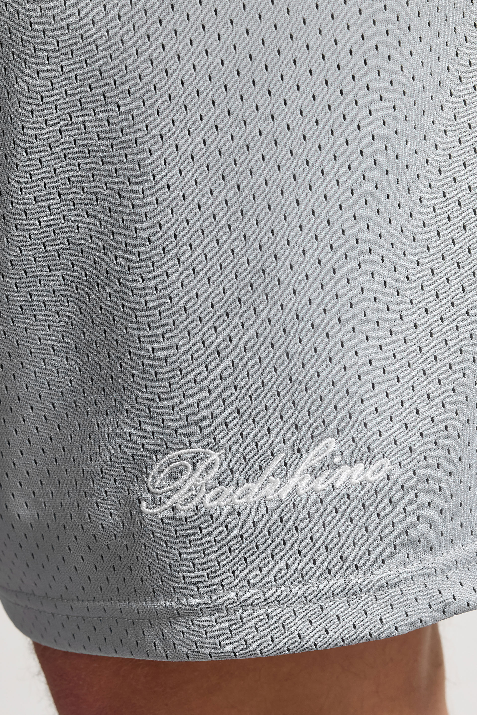 BadRhino Big & Tall Light Grey Lightweight Mesh Shorts | BadRhino 5