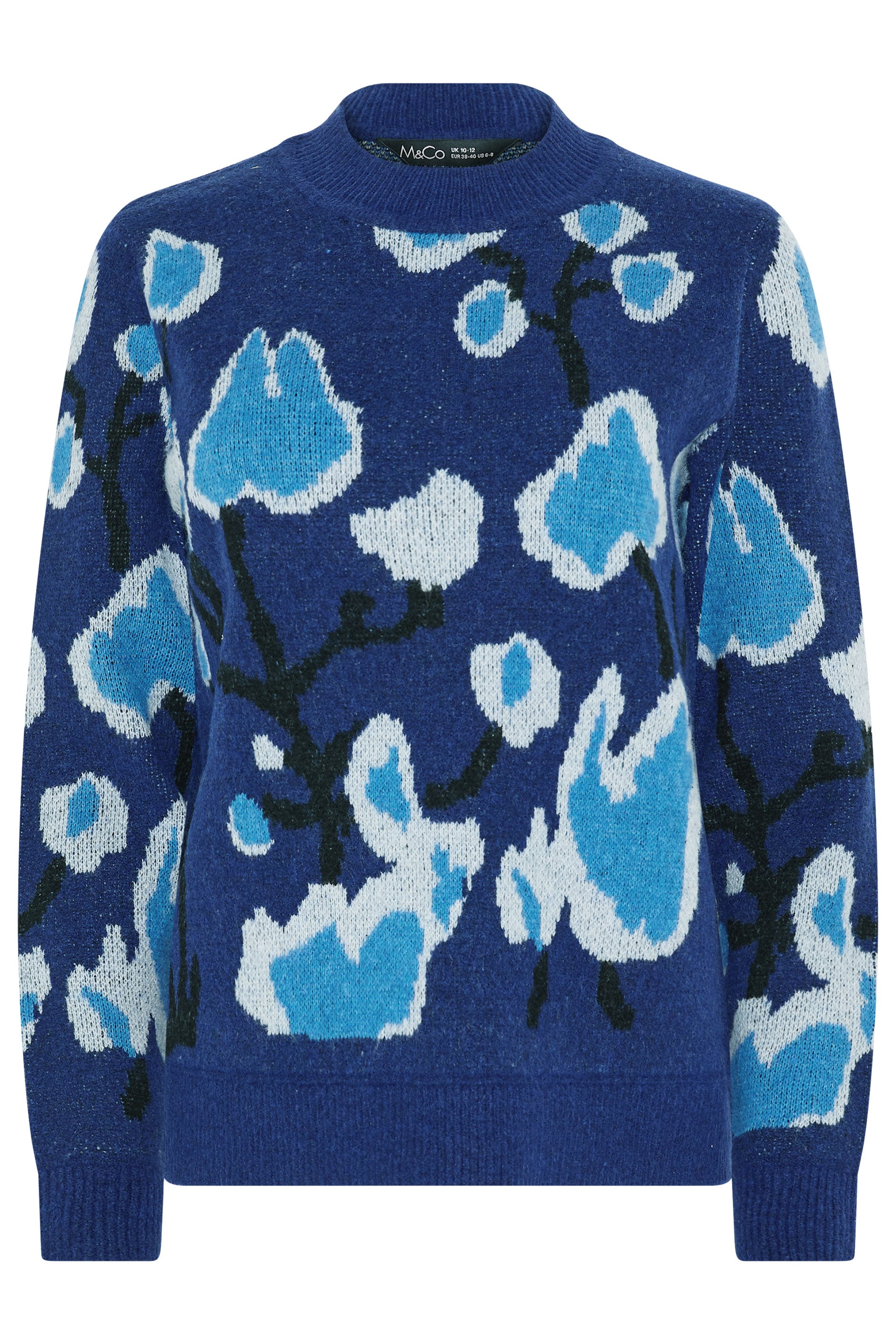 M&Co Blue Woodland Pattern Jumper | M&Co 5