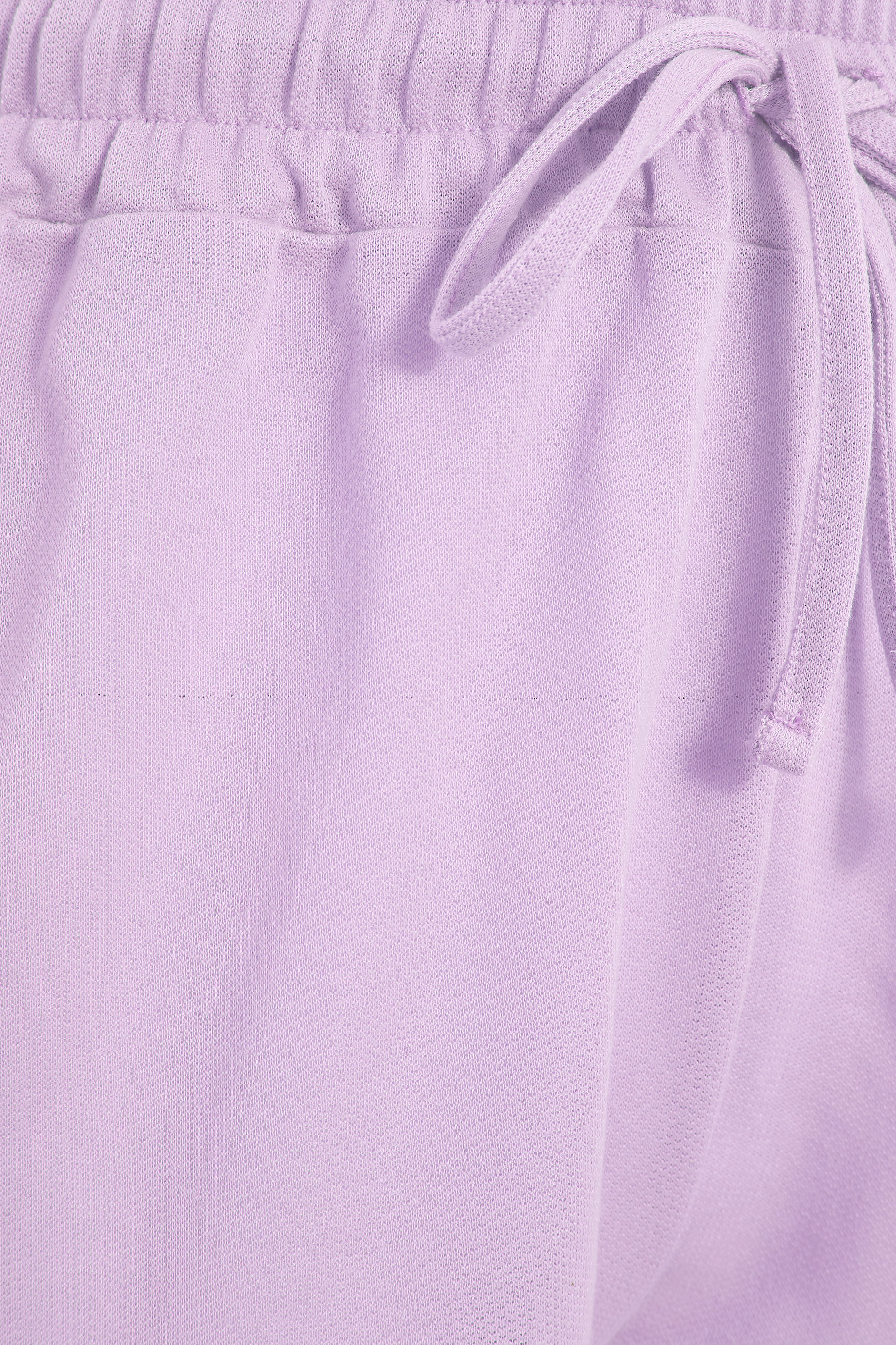 Lilac Jersey Jogger Shorts | Yours Clothing 3