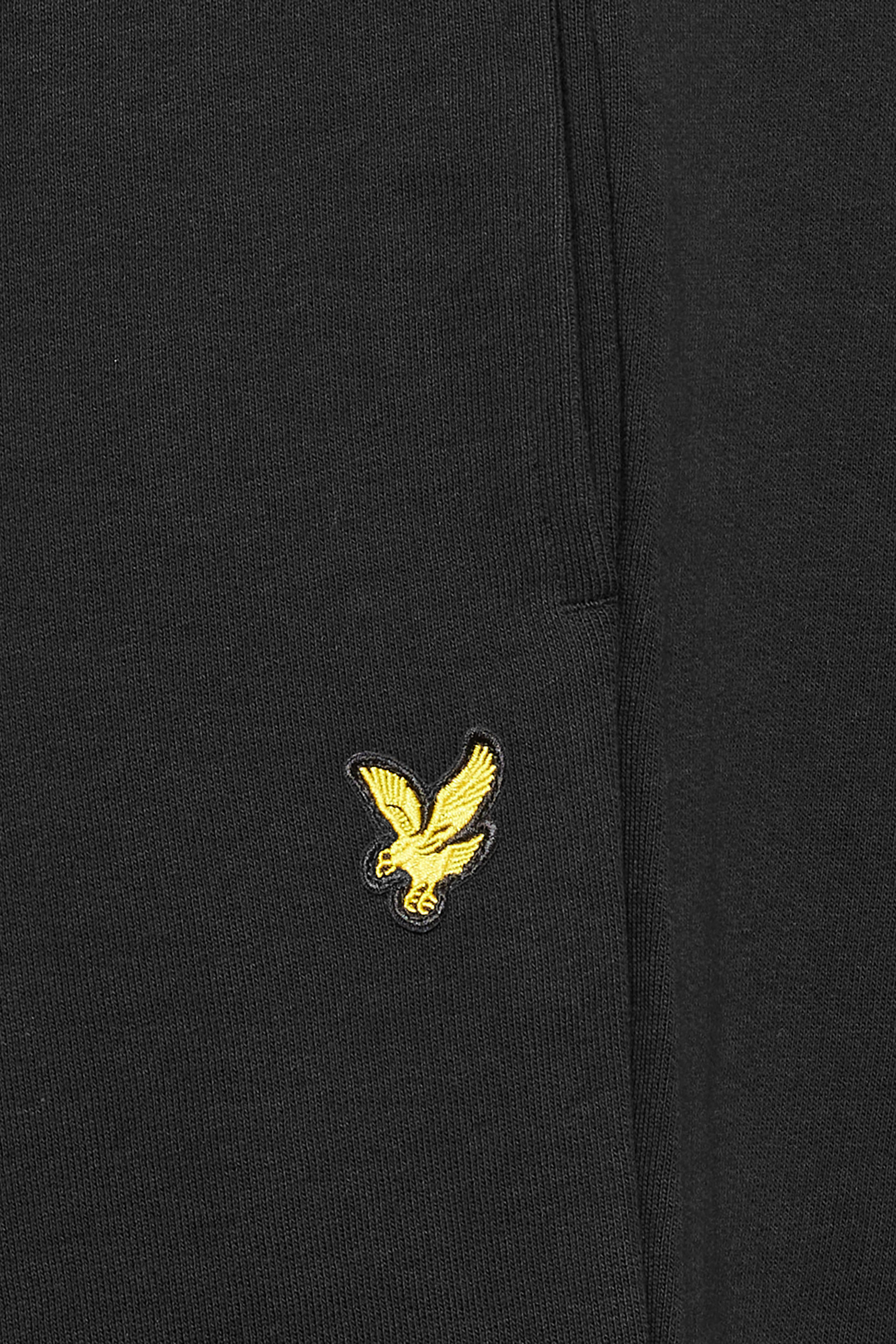 LYLE & SCOTT Big & Tall Black Jogger Shorts | BadRhino 6
