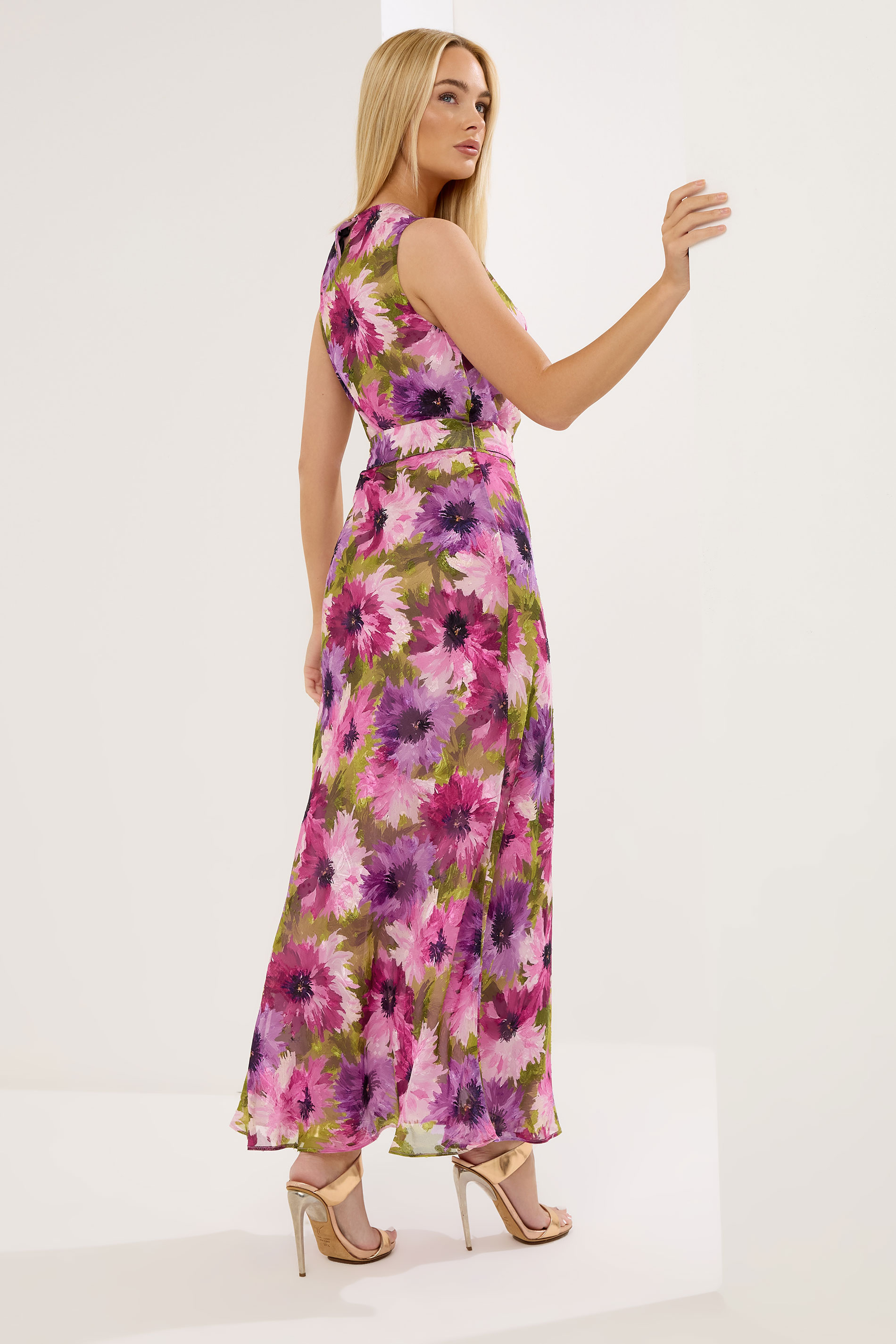 STAR Pink Floral Tassel Detail Dress | StarByJM 2