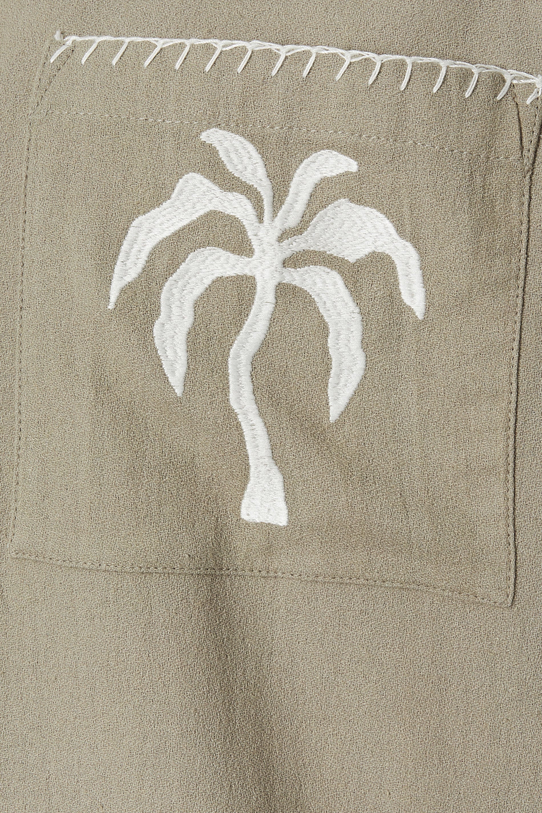 BadRhino Big & Tall Brown Heavyweight Embroidered Shirt | BadRhino  8