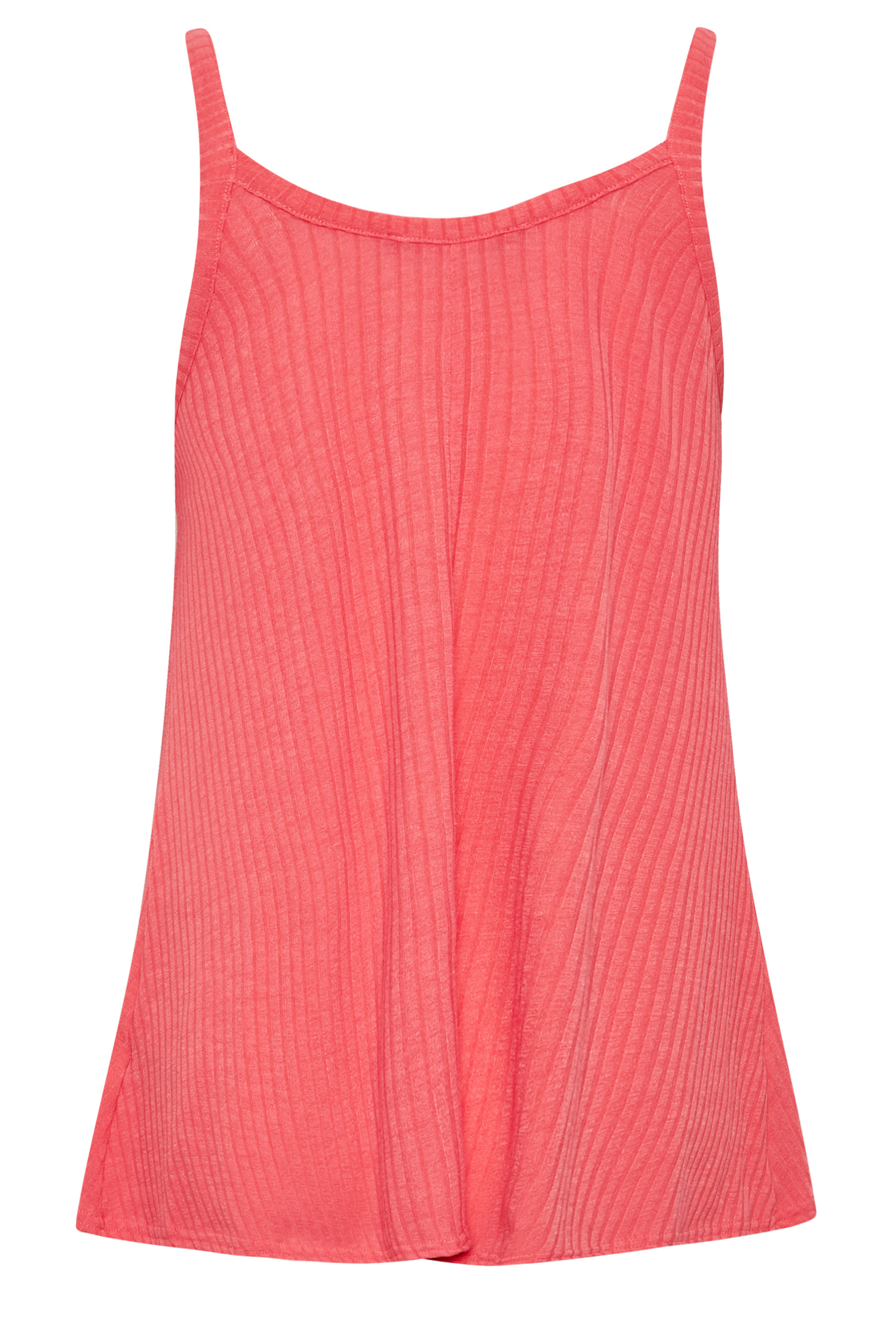 LIMITED COLLECTION Plus Size Hot Pink Button Down Cami Top | Yours Clothing