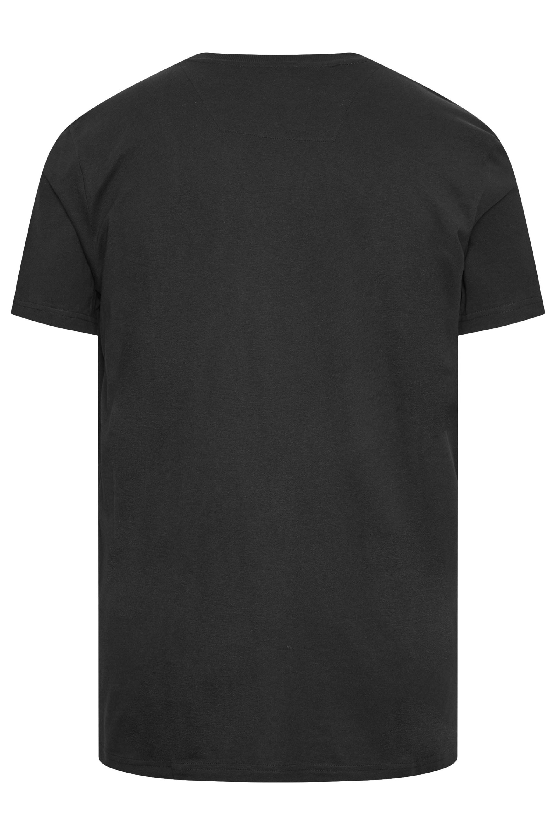 STUDIO A Black Patch Pocket T-Shirt 3