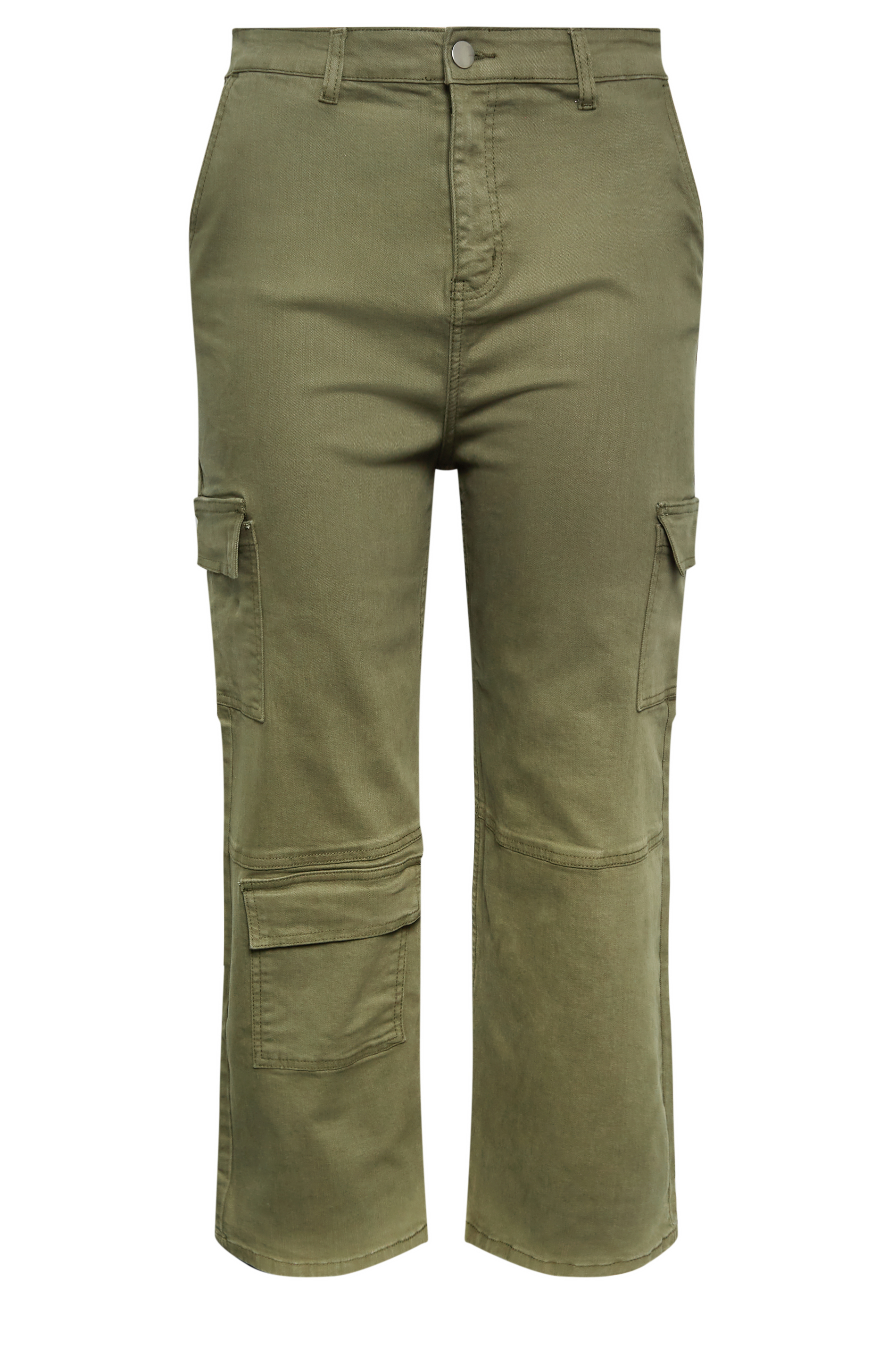 UNICOR Store: Khaki Elastic Waist Trousers without Pockets