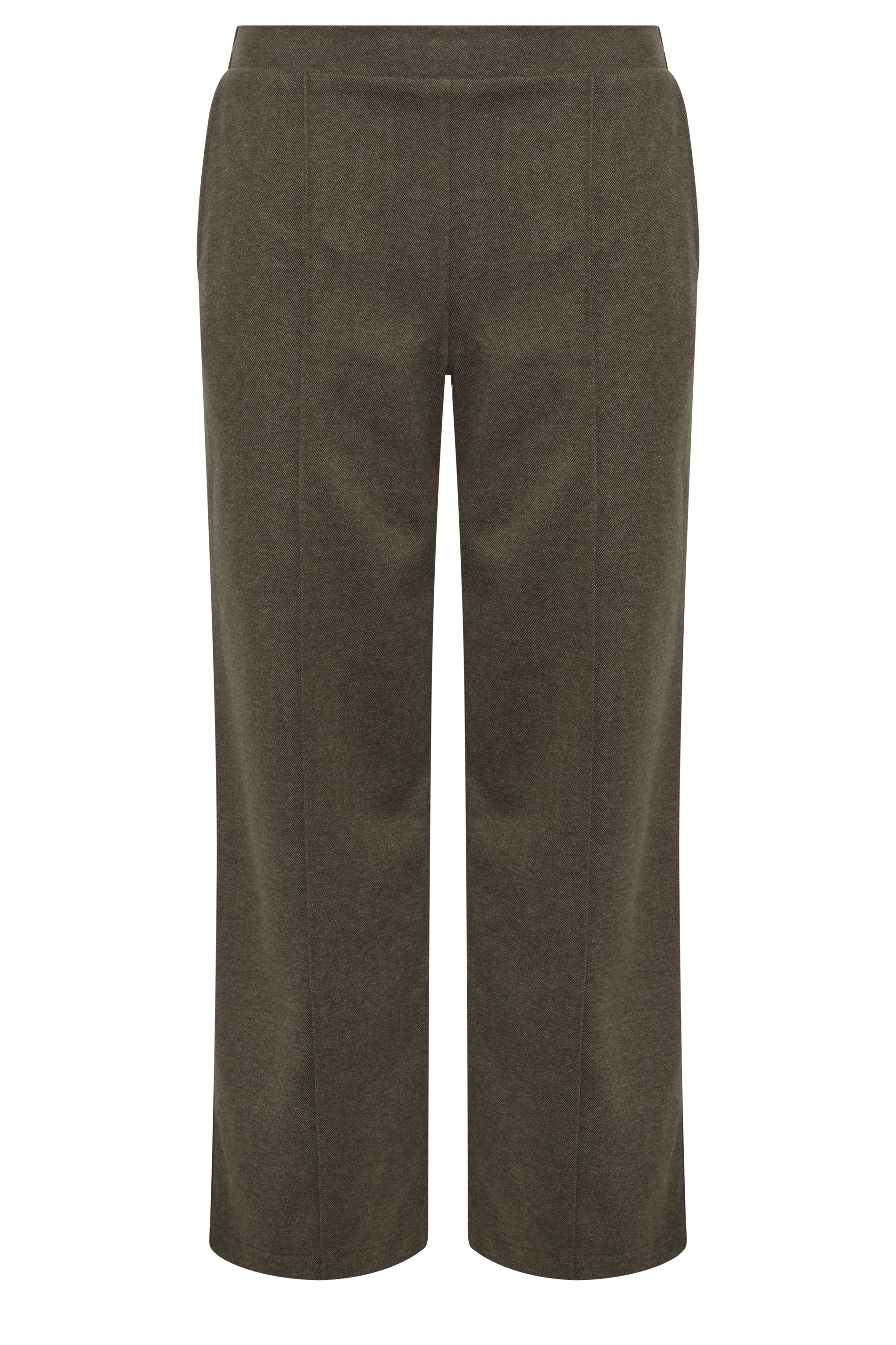 M&Co Petite Chocolate Brown Wide Leg Pintuck Trousers | M&Co 6