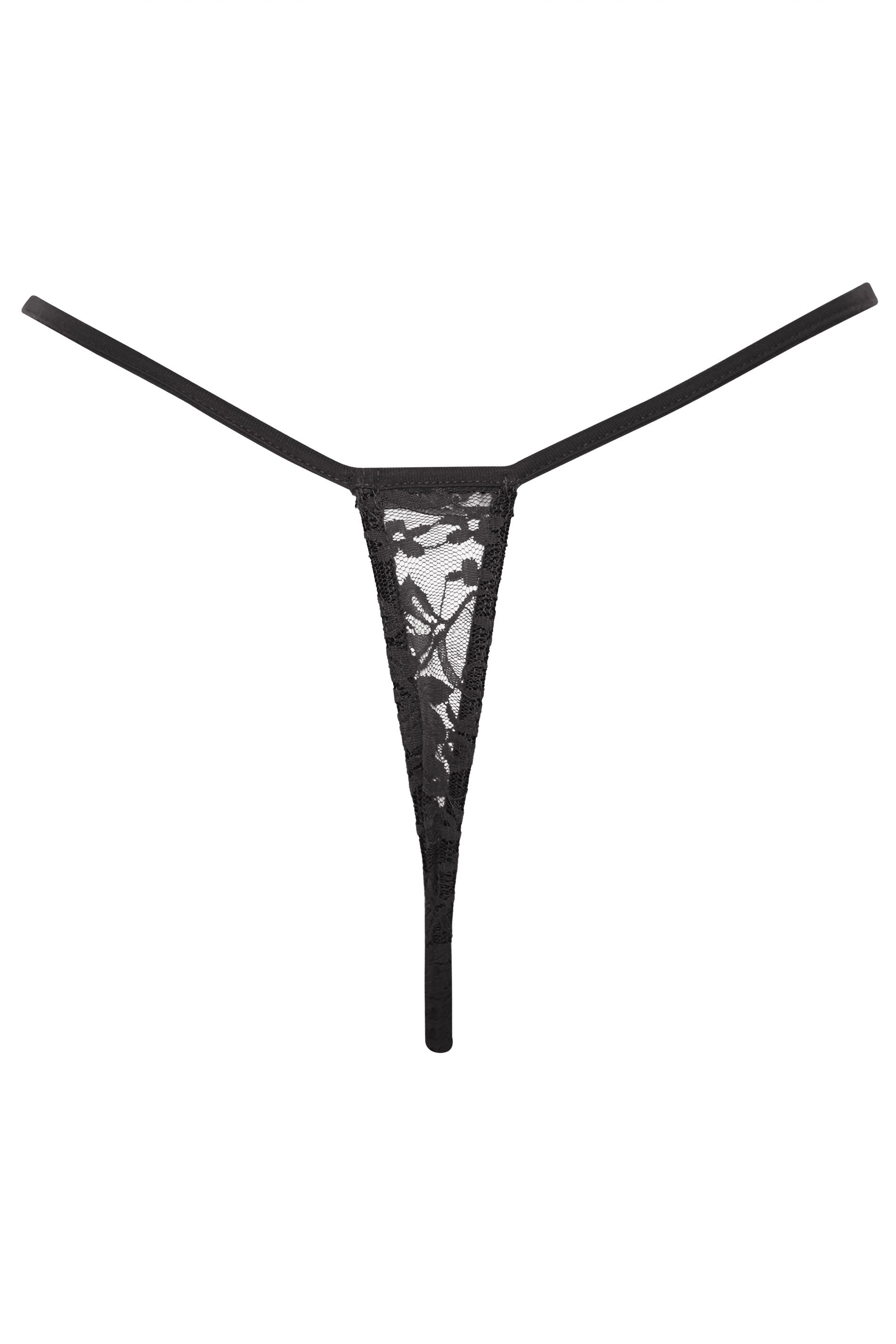 Limited Collection Black Lace Thong Yours Clothing