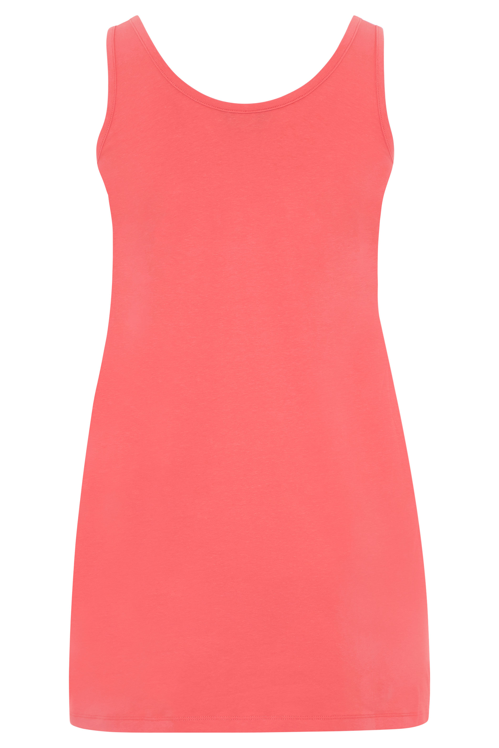 Coral Longline Vest | Yours Clothing