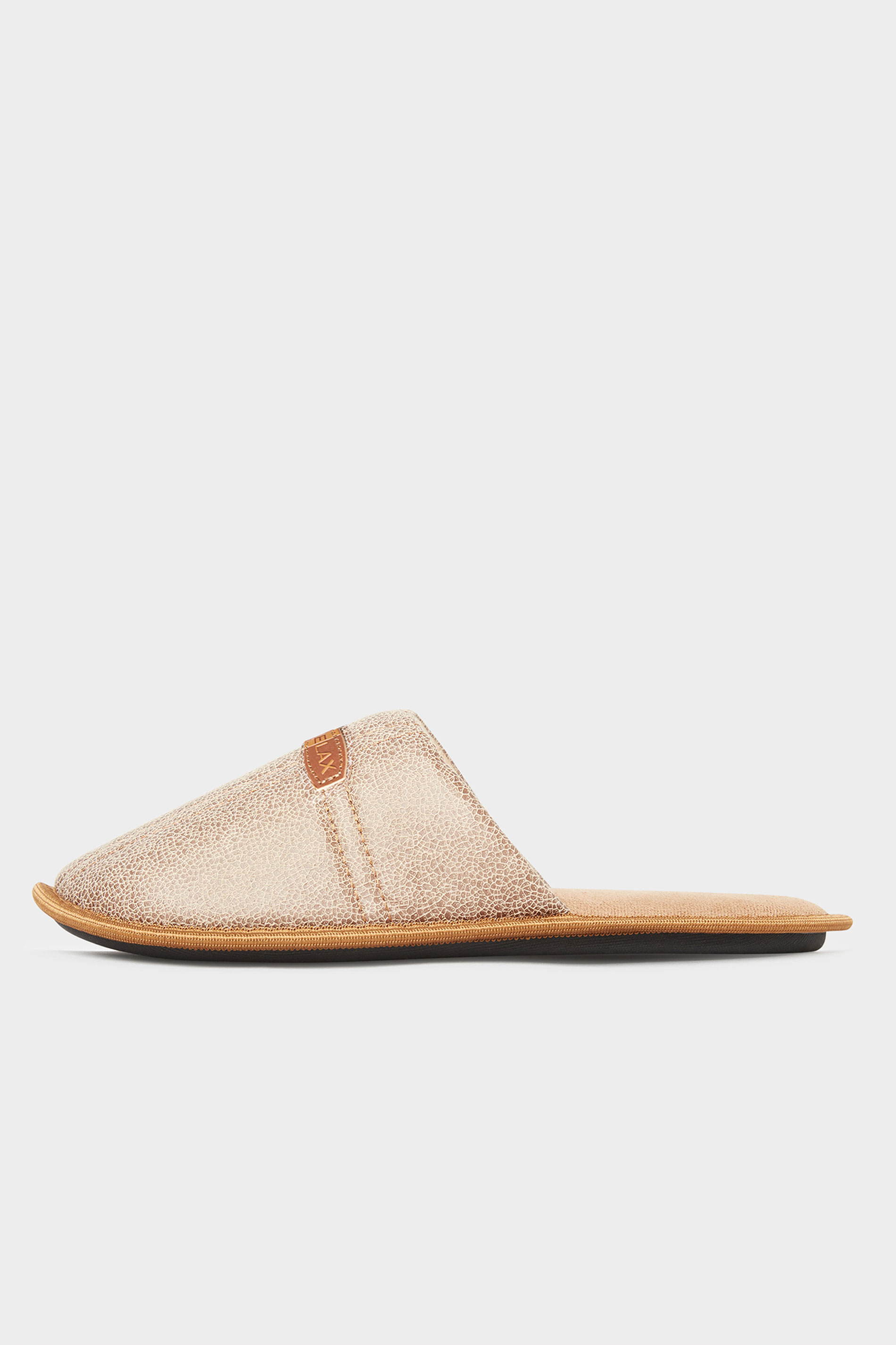 BadRhino Tan Brown Mule Slippers | BadRhino