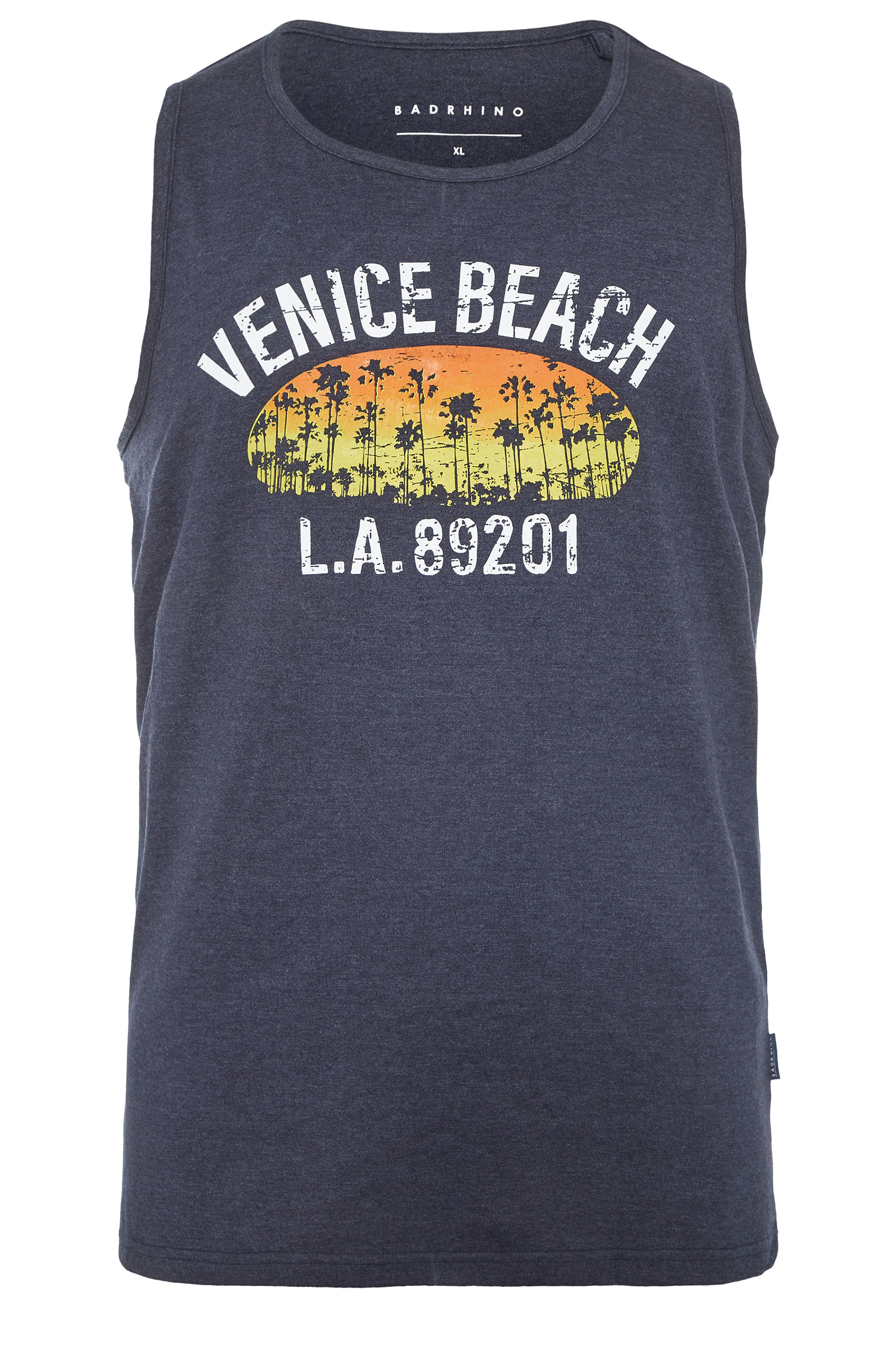 BadRhino Big & Tall Blue Venice Beach Vest 1