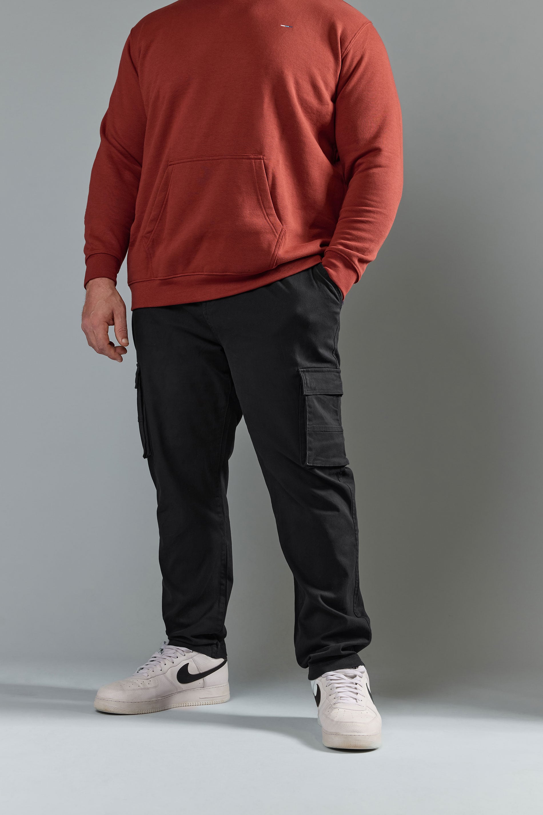 BadRhino Navy Blue Stretch Cargo Trousers | BadRhino 3
