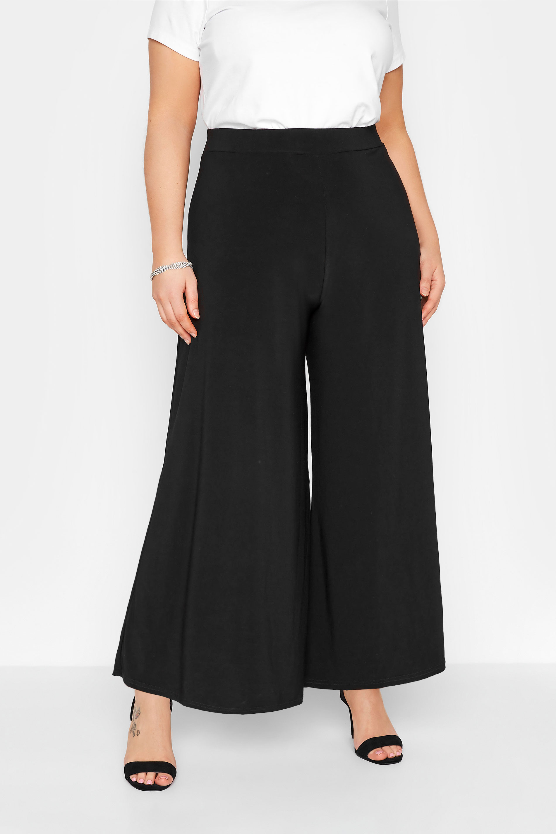 Grey YMC Check-print Cropped Trousers in Black Womens Clothing Trousers Slacks and Chinos Wide-leg and palazzo trousers 