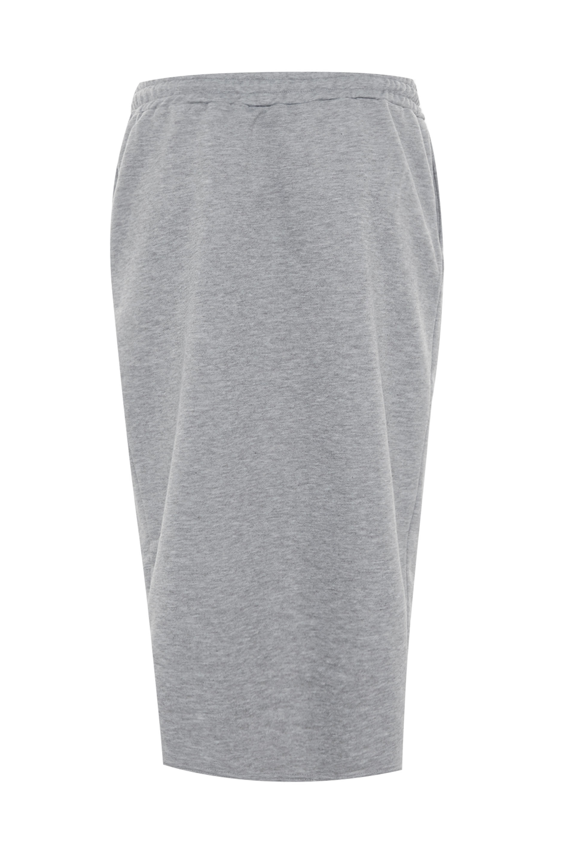 LTS Grey Marl Jersey Sweat Skirt | Long Tall Sally
