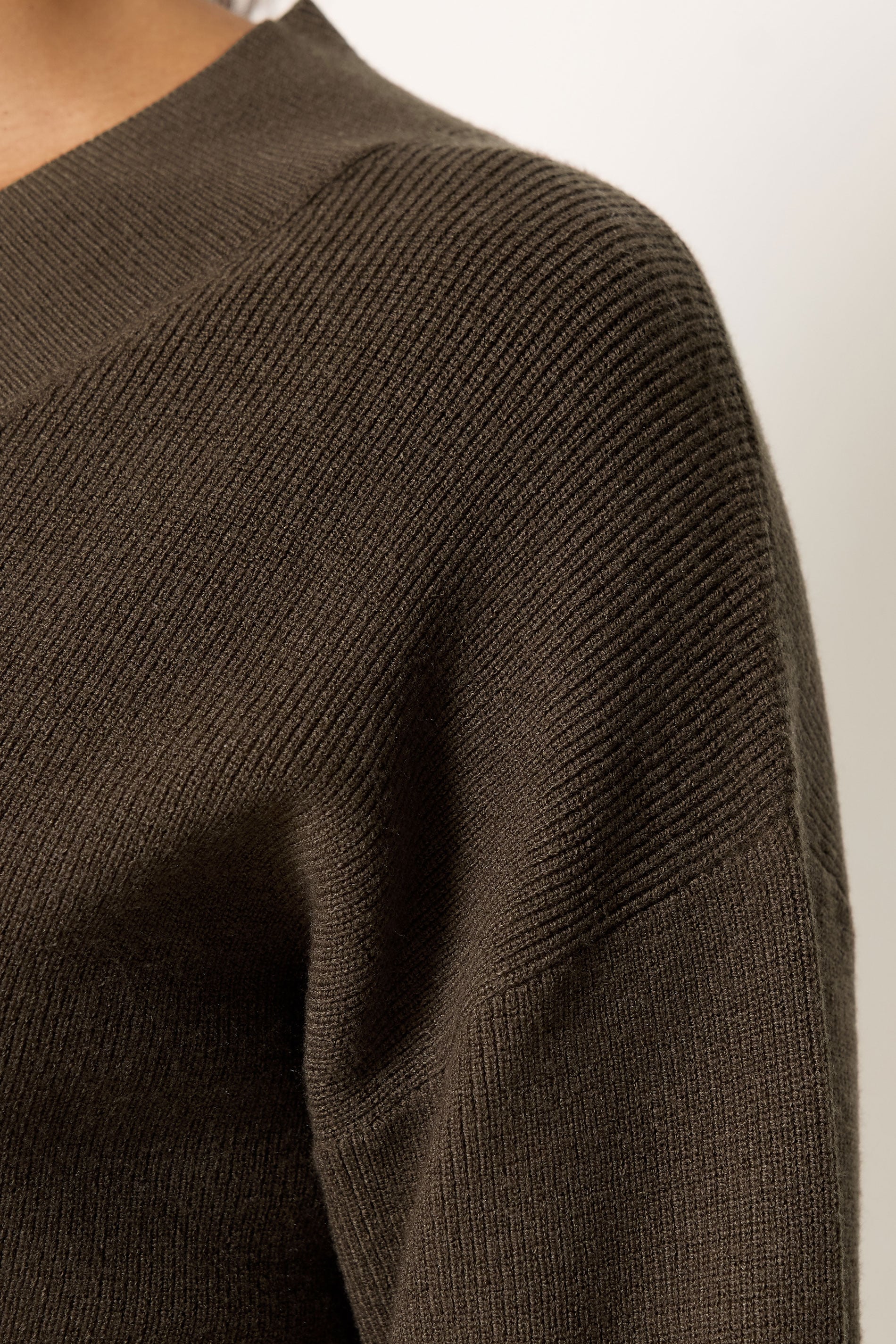 M&Co Chocolate Brown Drop Shoulder Jumper | M&Co 4