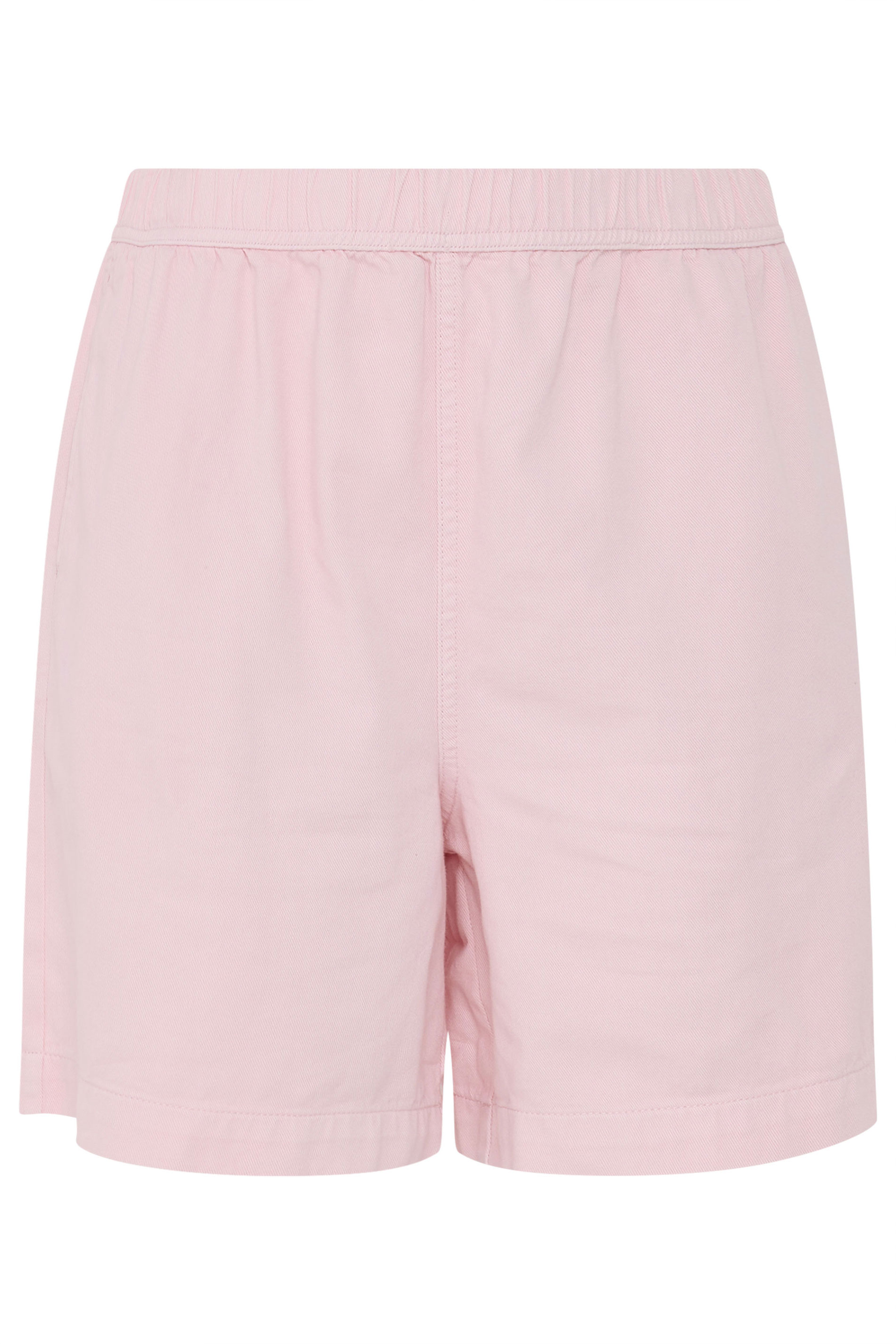 YOURS Plus Size Pink Denim Shorts | Yours Clothing 6