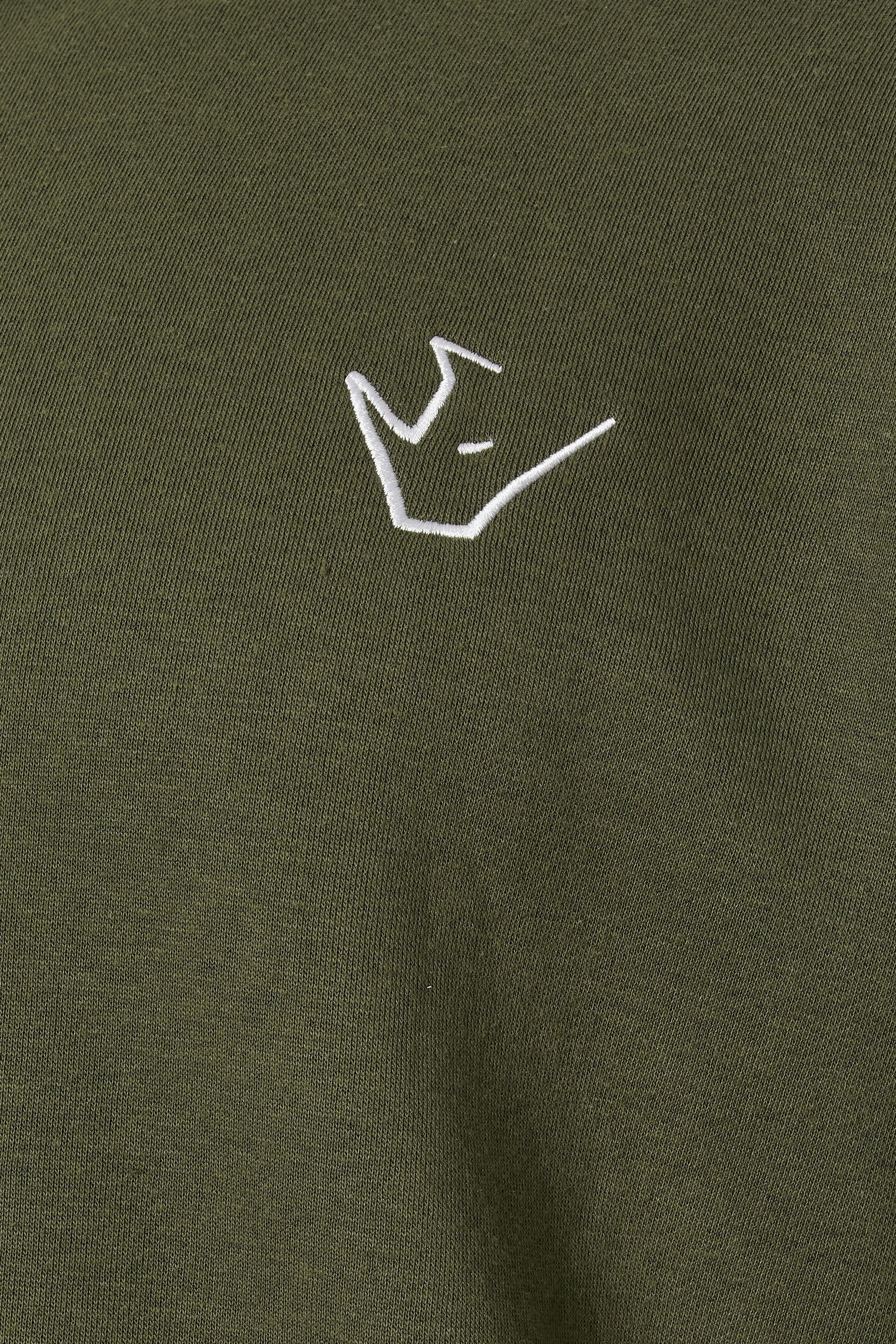 IronRhino Big & Tall Olive Green Logo Sweatshirt | BadRhino 3