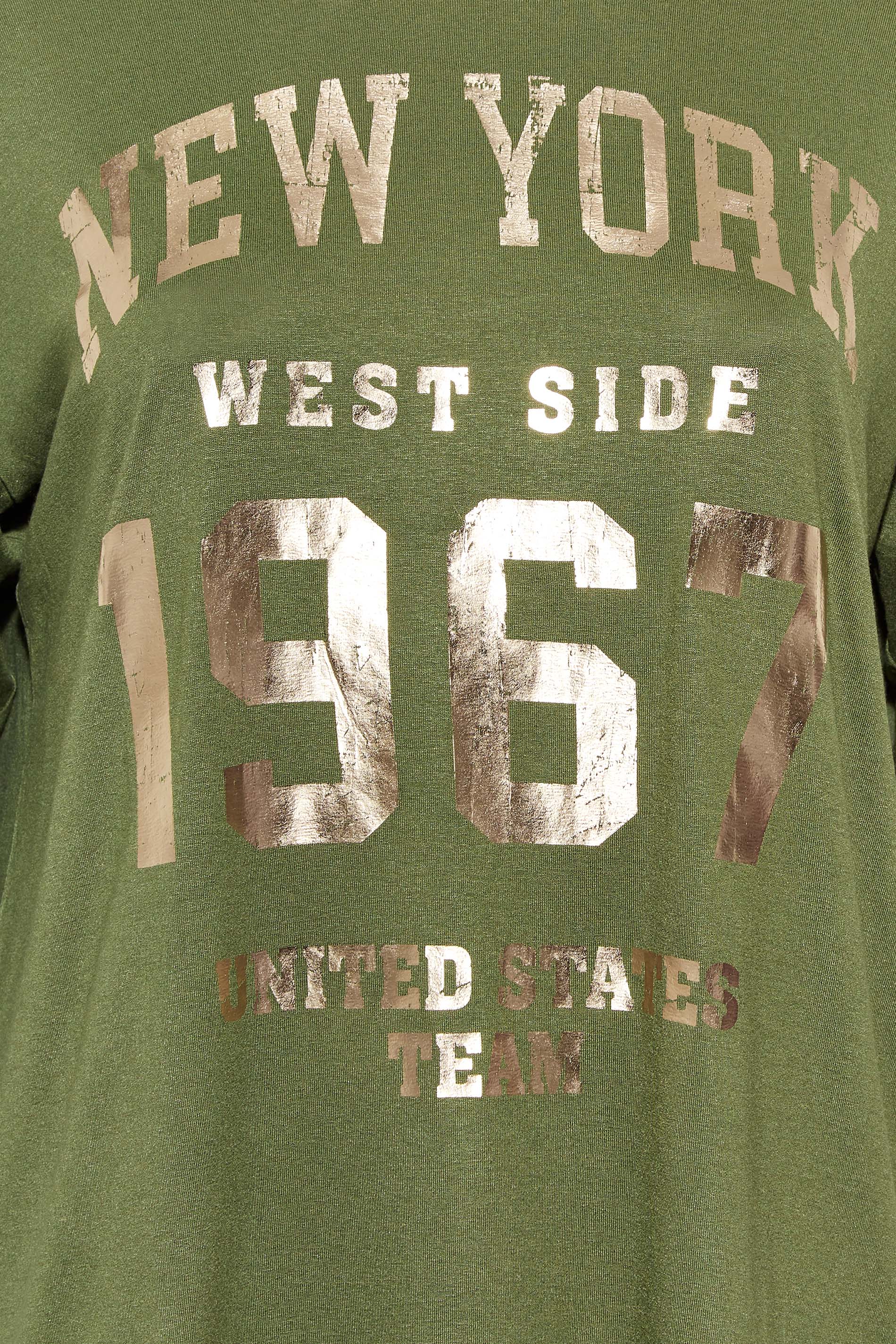 NEW YORK VARSITY T-SHIRT - Green