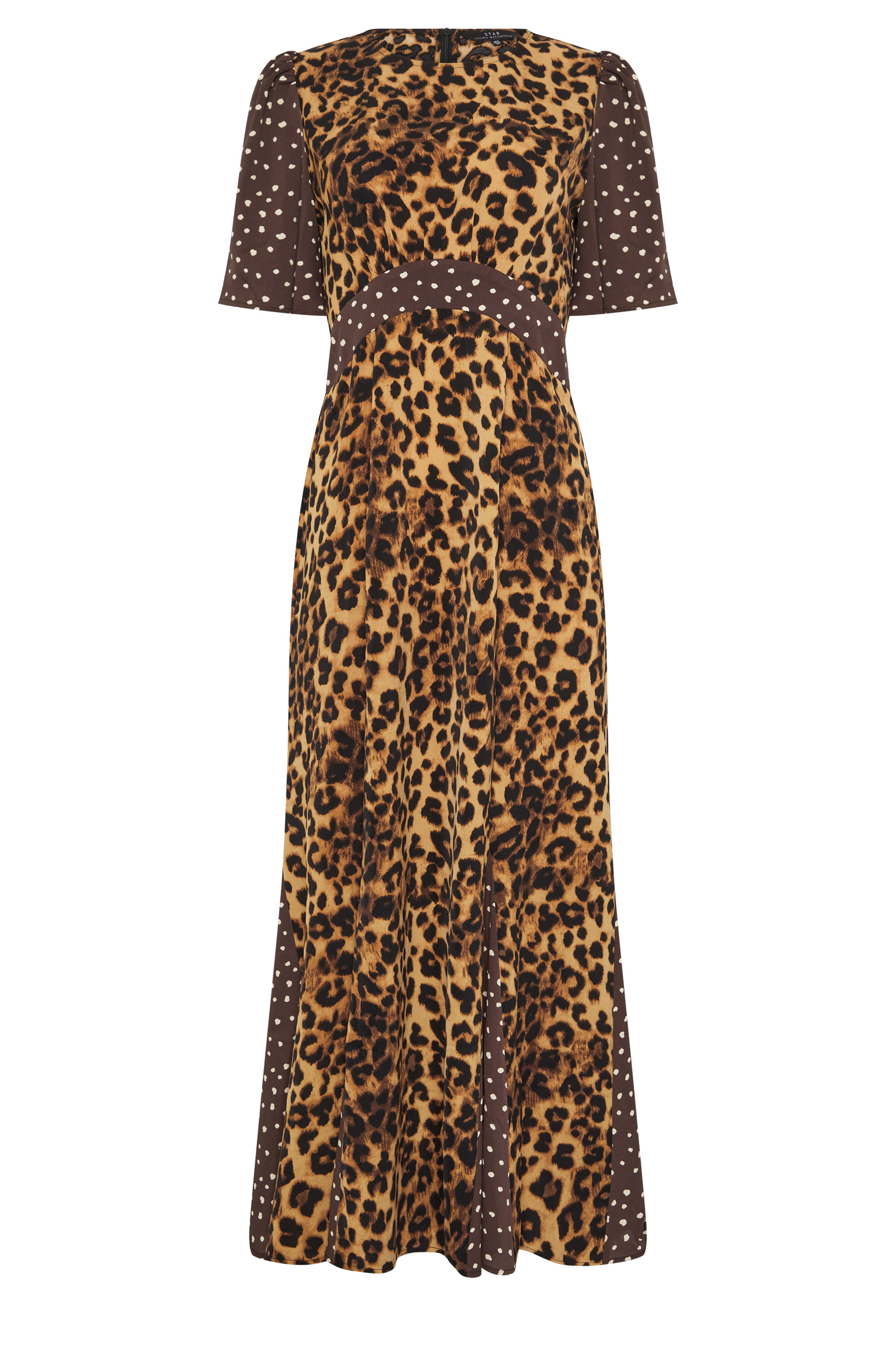 STAR Brown Leopard Print Maxi Dress |StarByJM 5