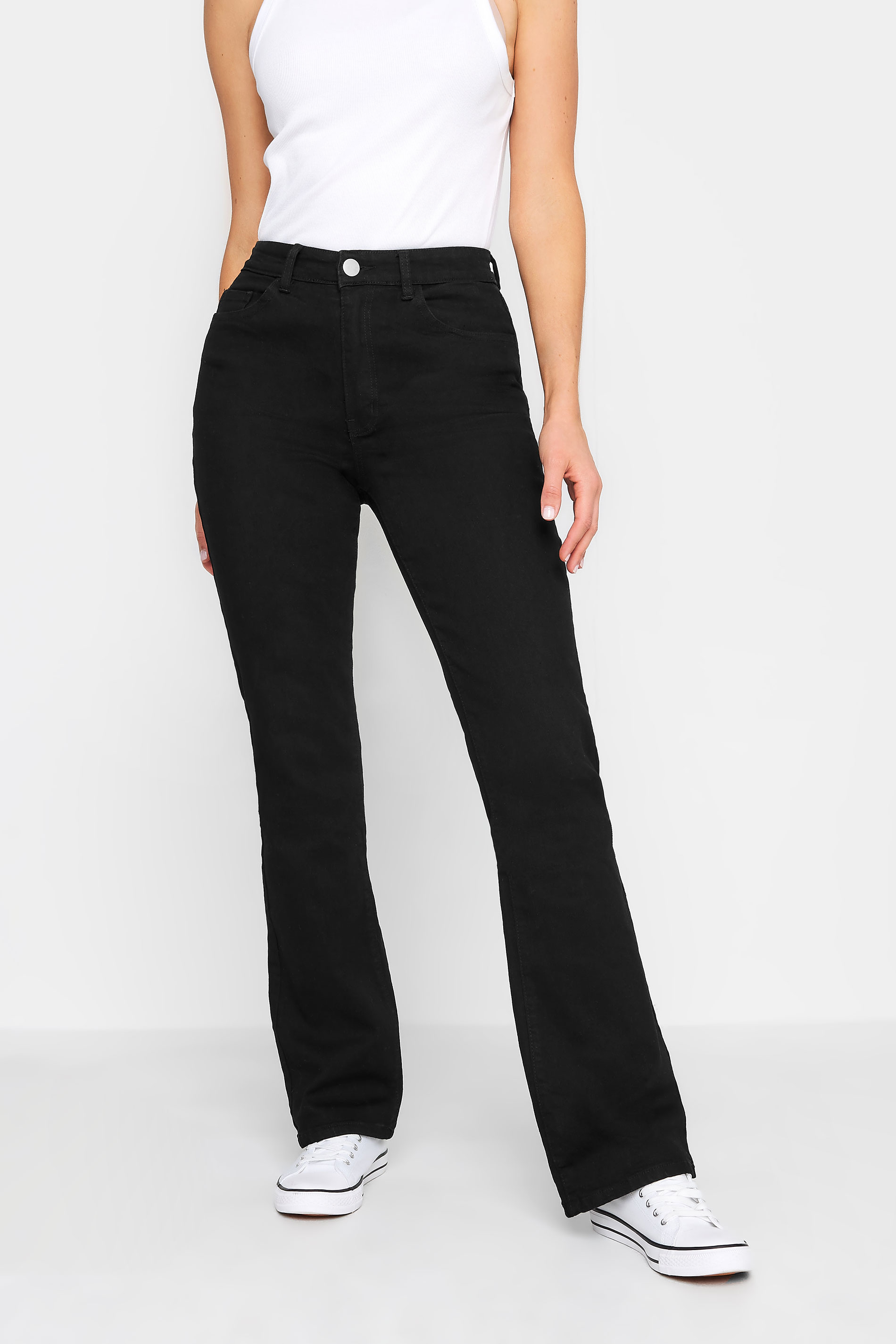 LTS Tall Women's Black Bootcut Denim Jeans | Long Tall Sally 2
