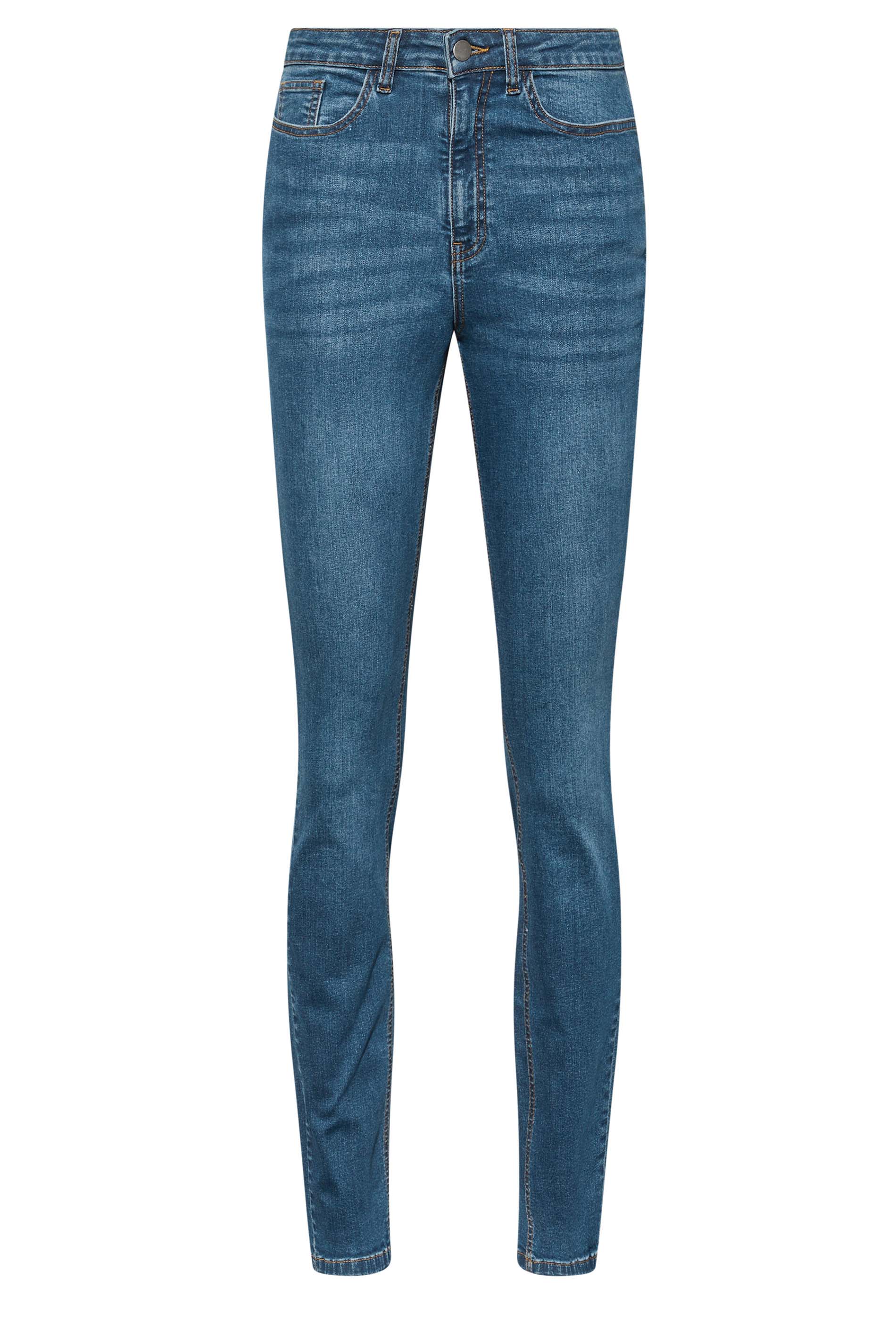 LTS Tall Women's Mid Blue MIA Slim Leg Jeans | Long Tall Sally 2