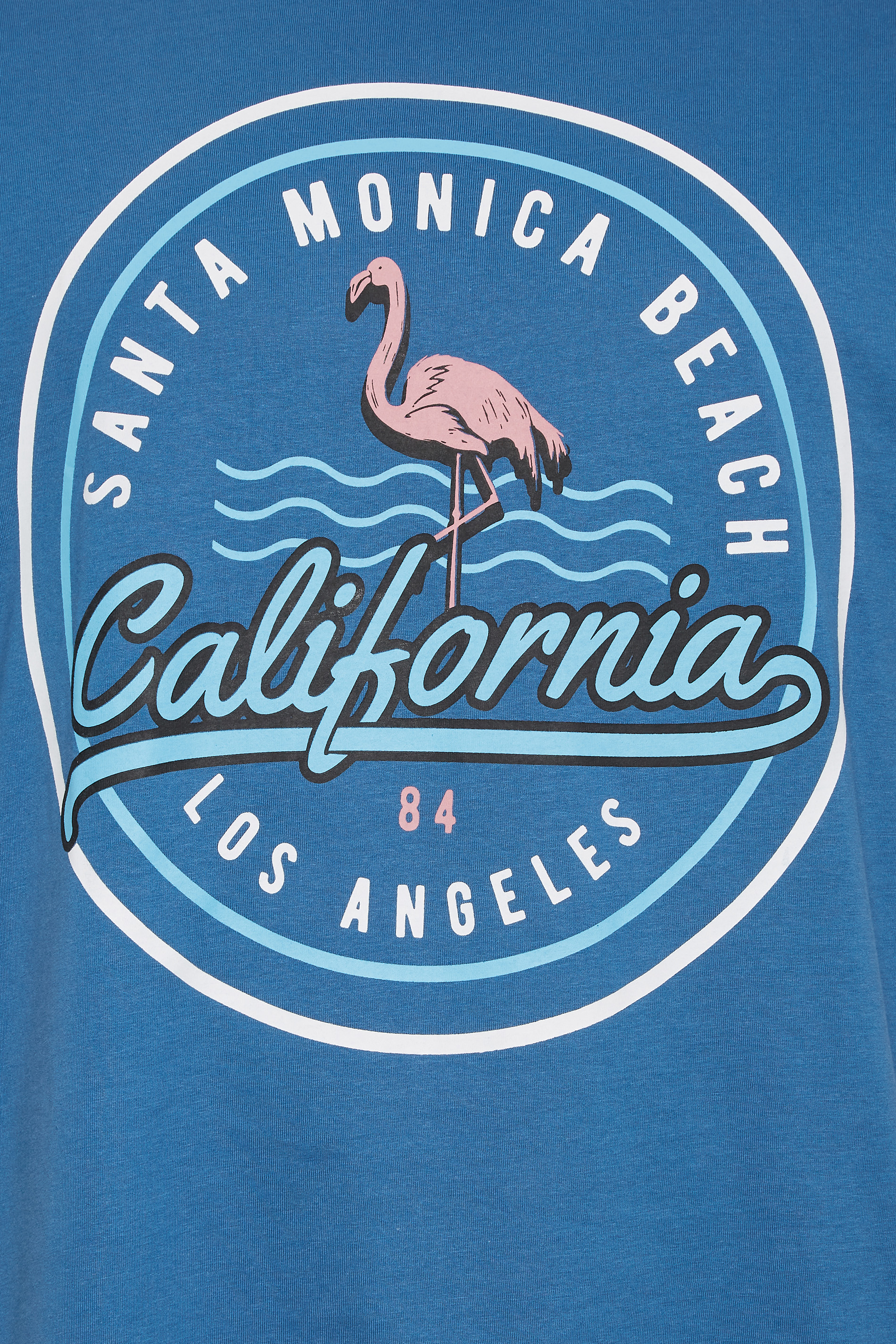 KAM Big & Tall Blue California Short Sleeve T-Shirt | BadRhino 2