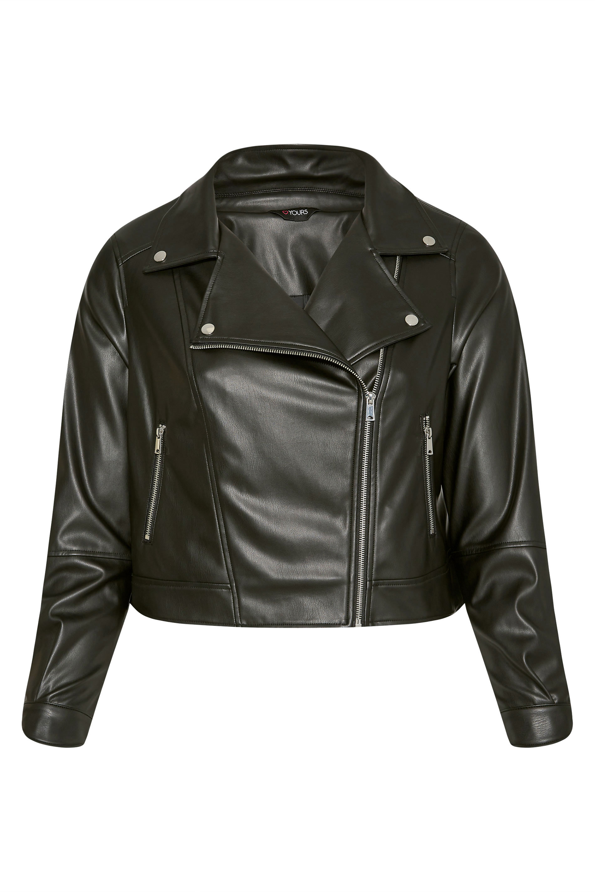 Panelled leather jacket Grey Farfetch Clothing Jackets Leather Jackets 
