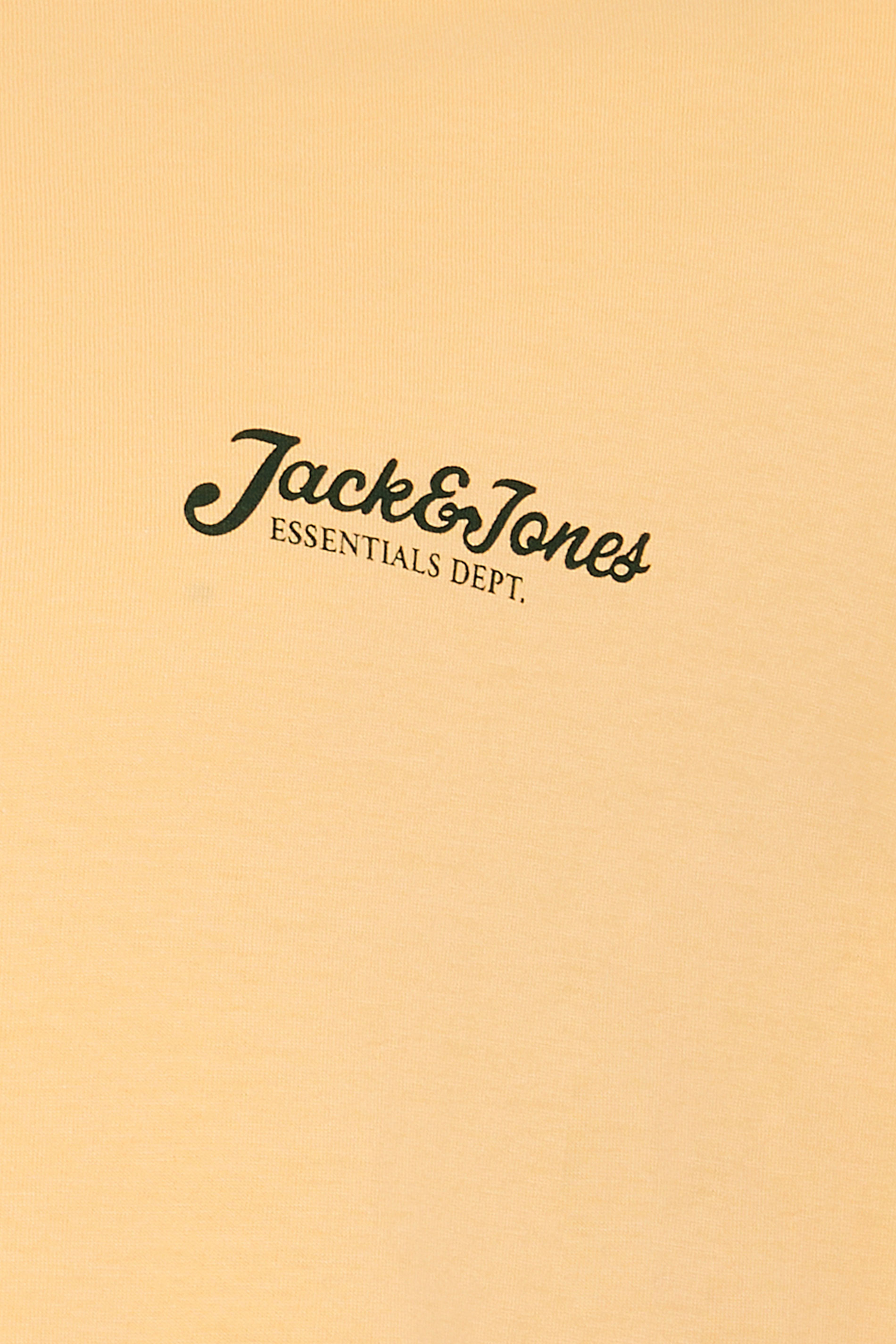 JACK & JONES Big & Tall 5 Pack Blue/Off-White/Yellow/Green/Pink Core T-Shirts | BadRhino 7