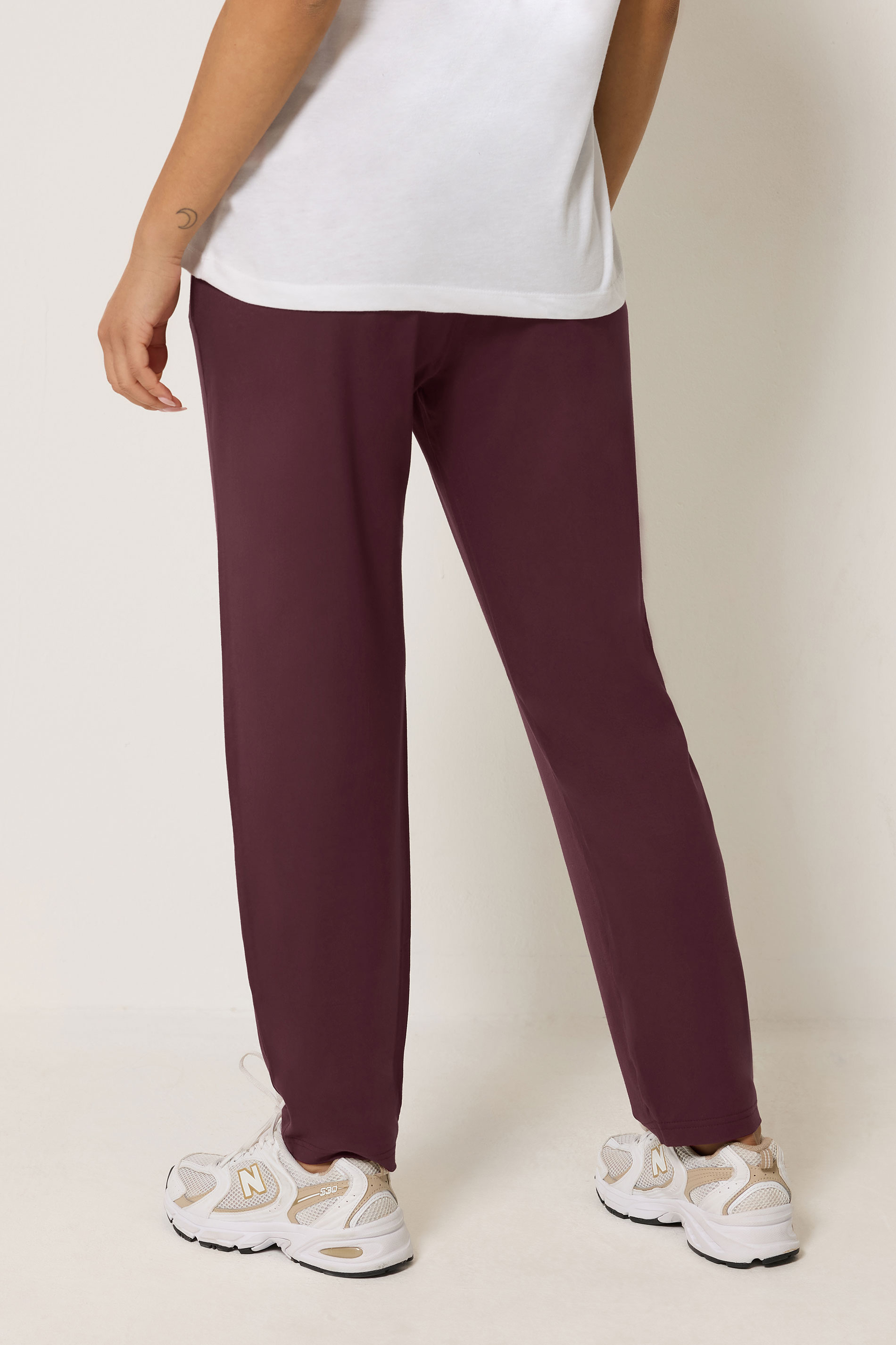 PixieGirl Petite Women's Burgundy Red Harem Trousers | PixieGirl 2