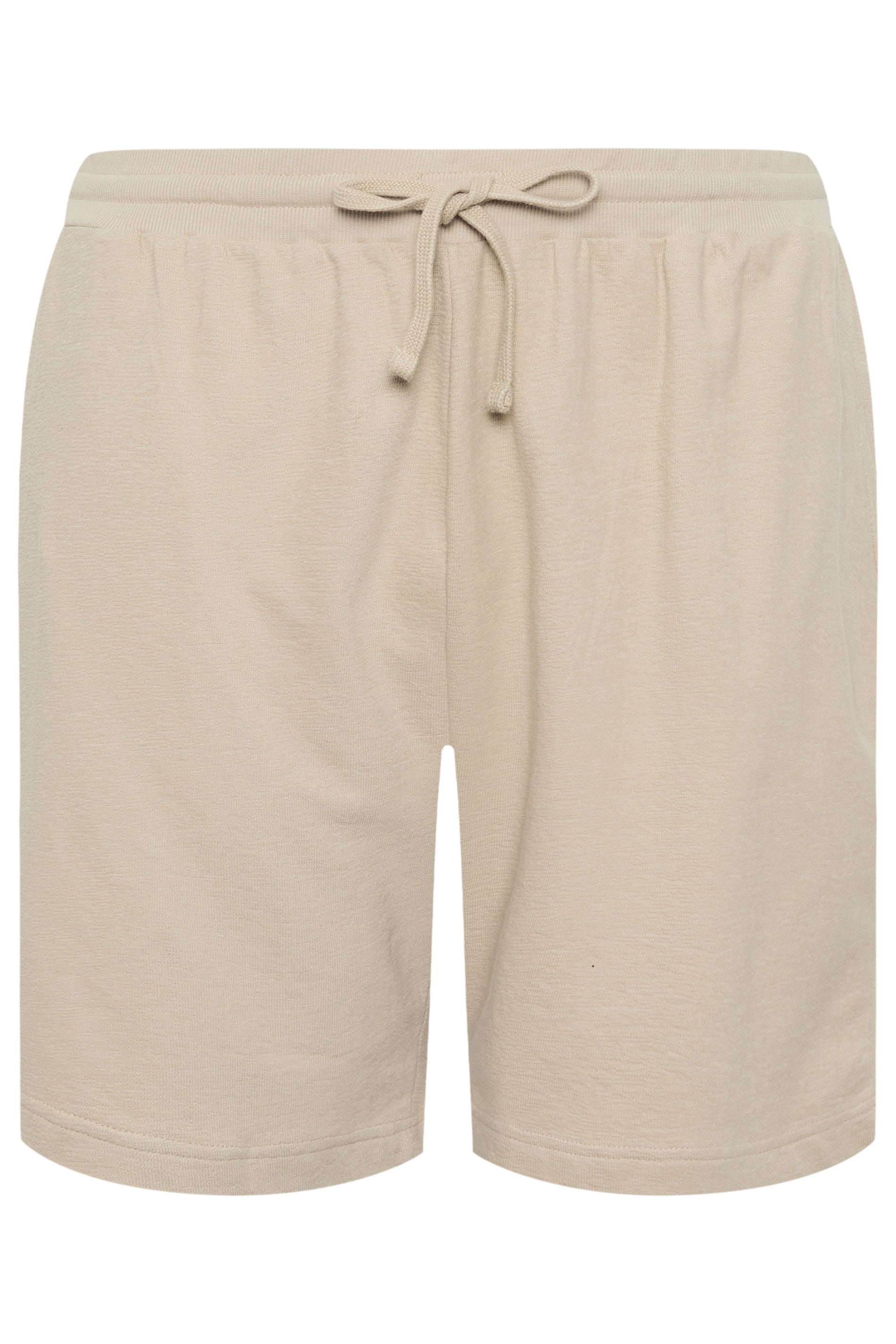 BadRhino Big & Tall Stone Brown Jersey Shorts | BadRhino 5