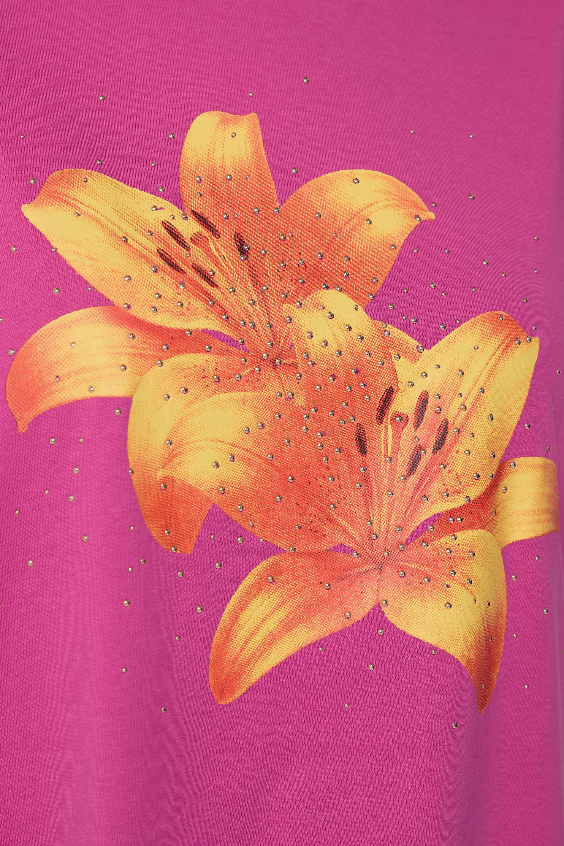YOURS Plus Size Pink Flower Graphic T-Shirt | Yours Clothing 4