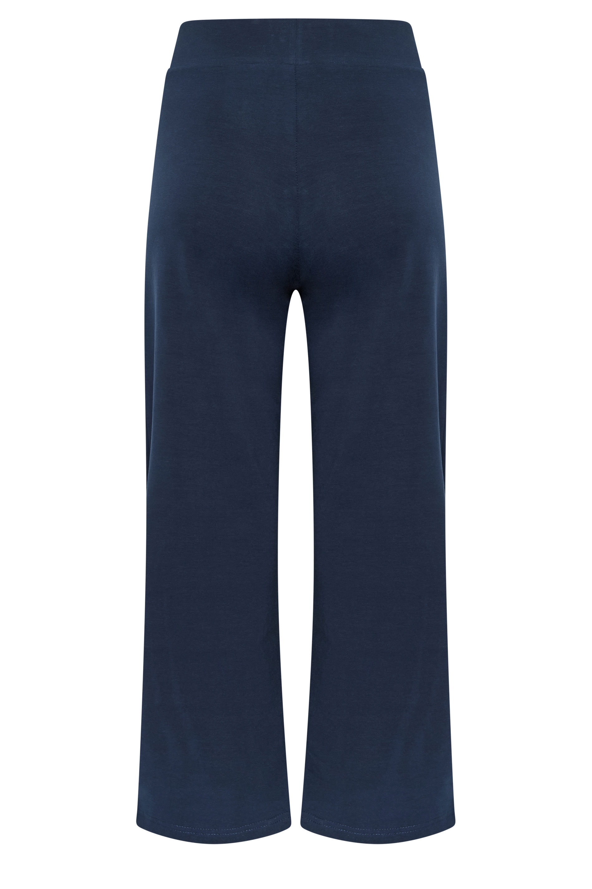 PixieGirl Petite Women's Navy Blue Wide Leg Yoga Pants | PixieGirl 6