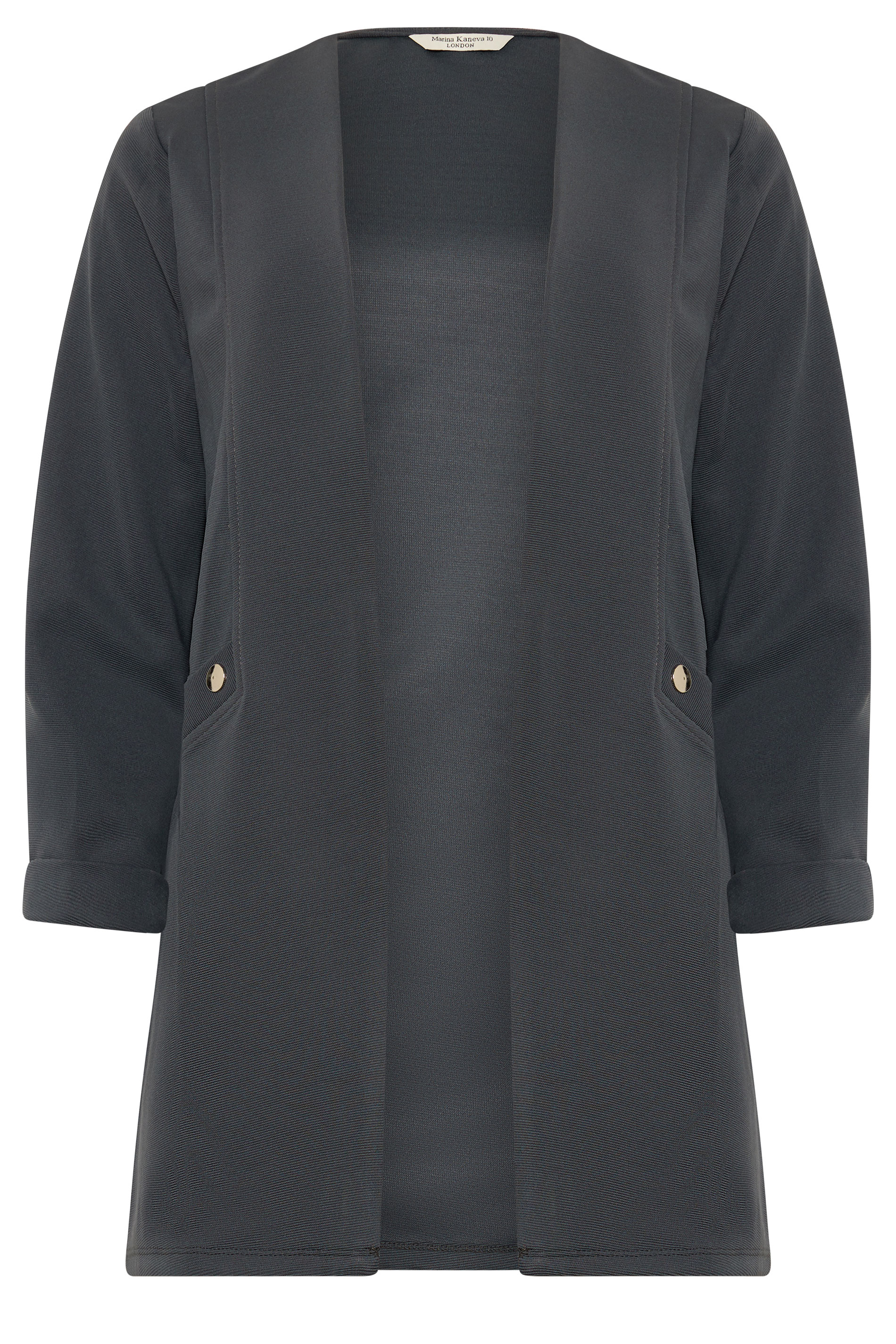 M&Co Black Textured Jersey Jacket | M&Co 6