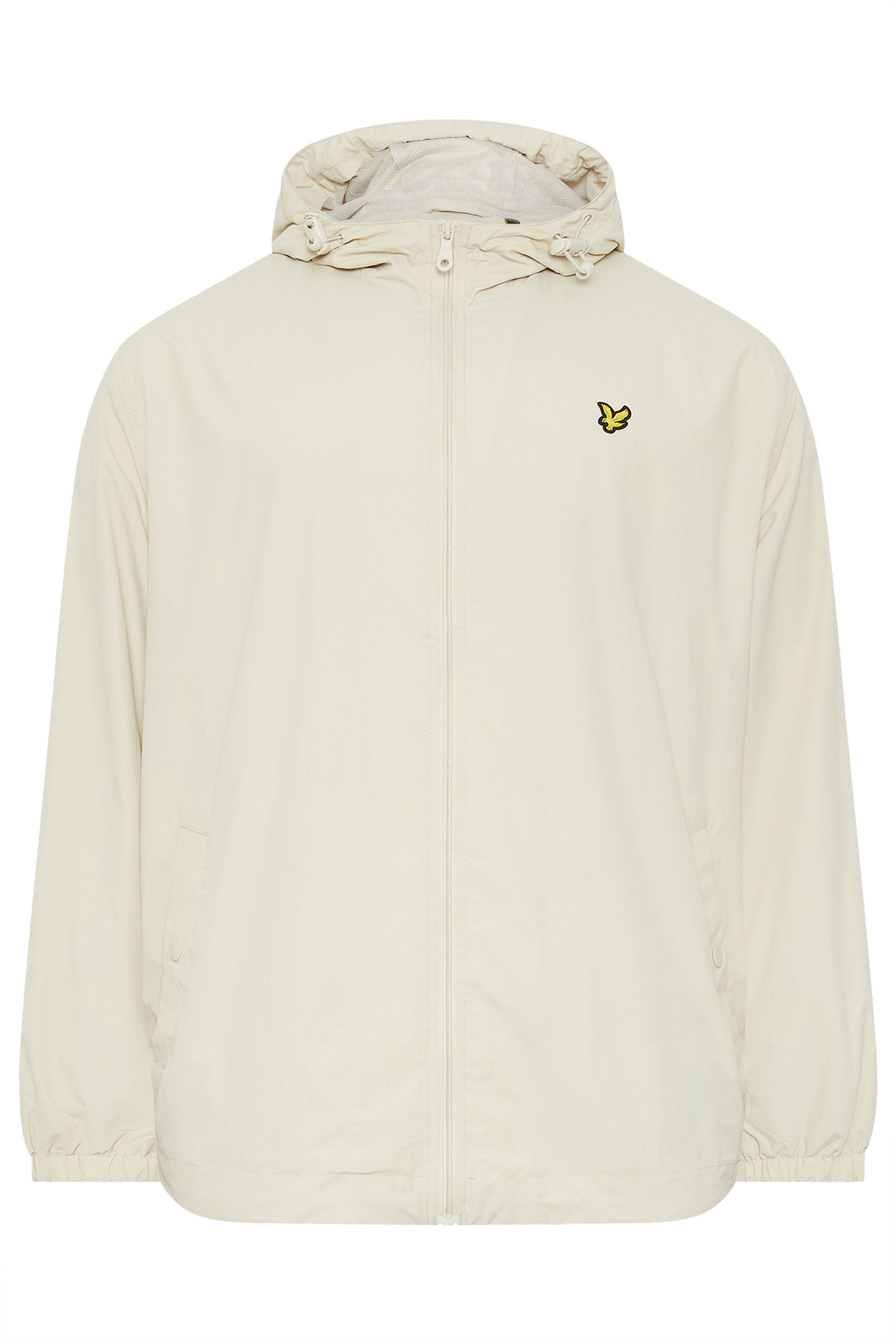 LYLE & SCOTT Big & Tall Off-White Hooded Jacket | BadRhino 2