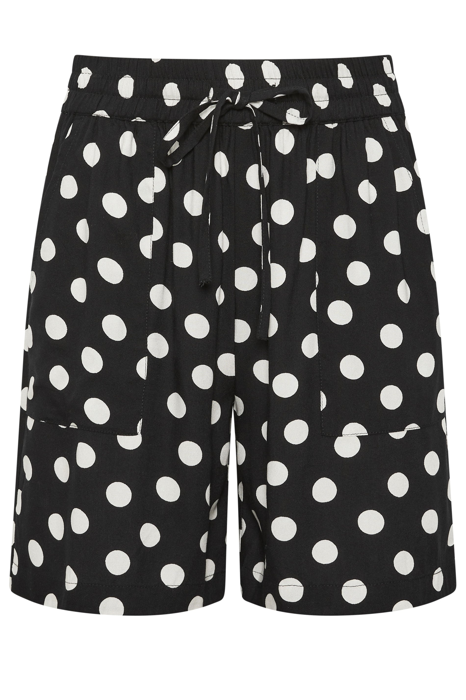 M&Co Black & White Polka Dot Shorts | M&Co 5