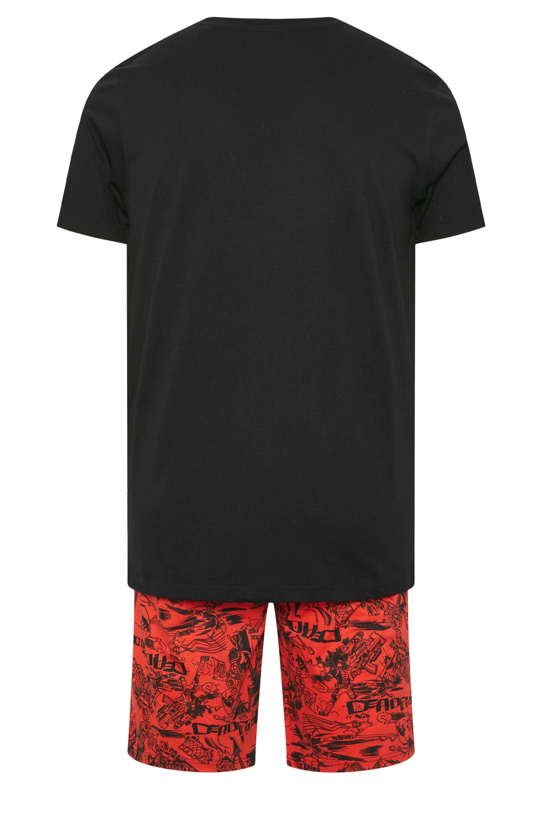 BadRhino Big & Tall Red Deadpool Pyjama Set | BadRhino 6
