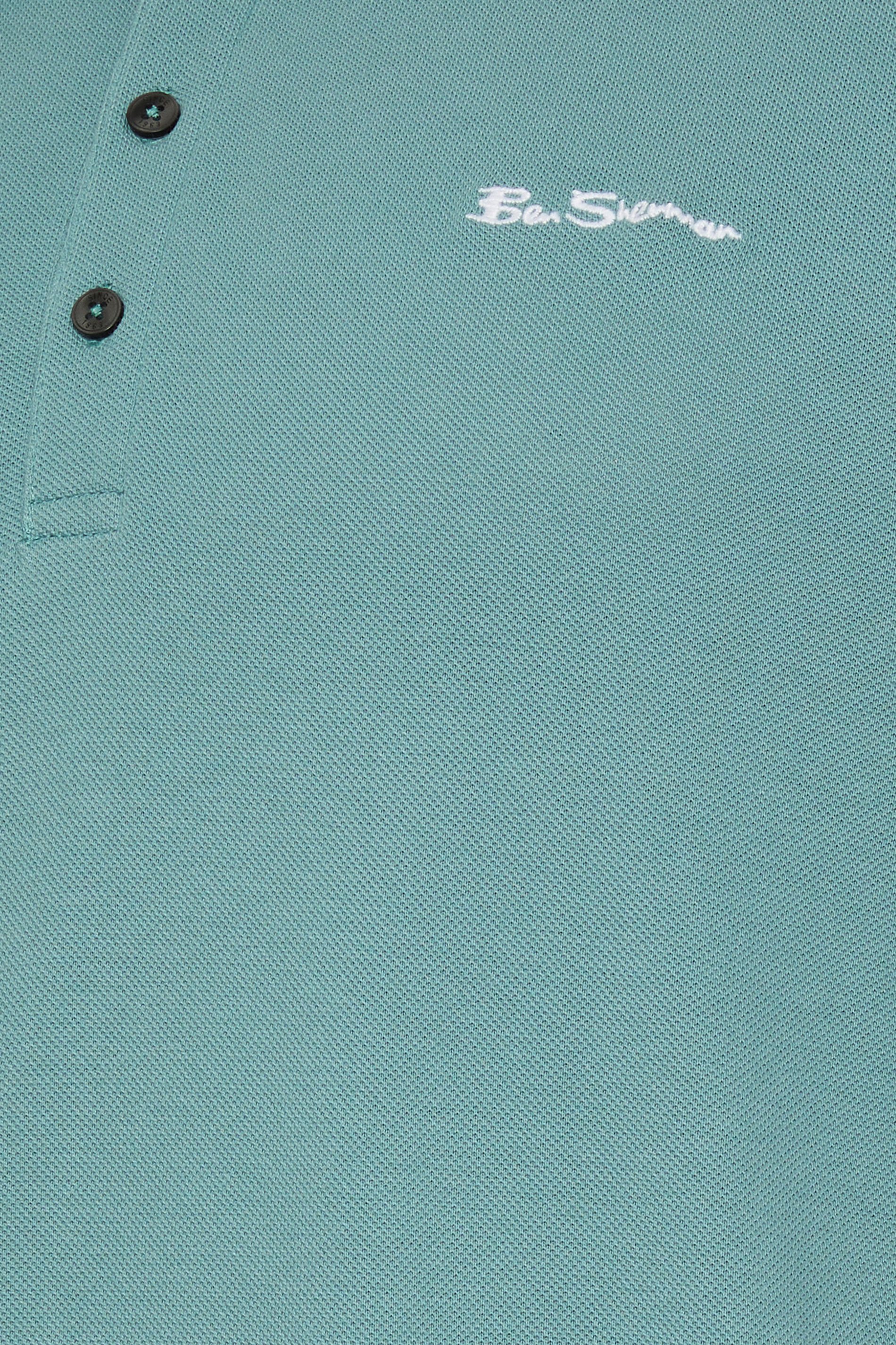 BEN SHERMAN Big & Tall Blue Polo Shirt | BadRhino 2