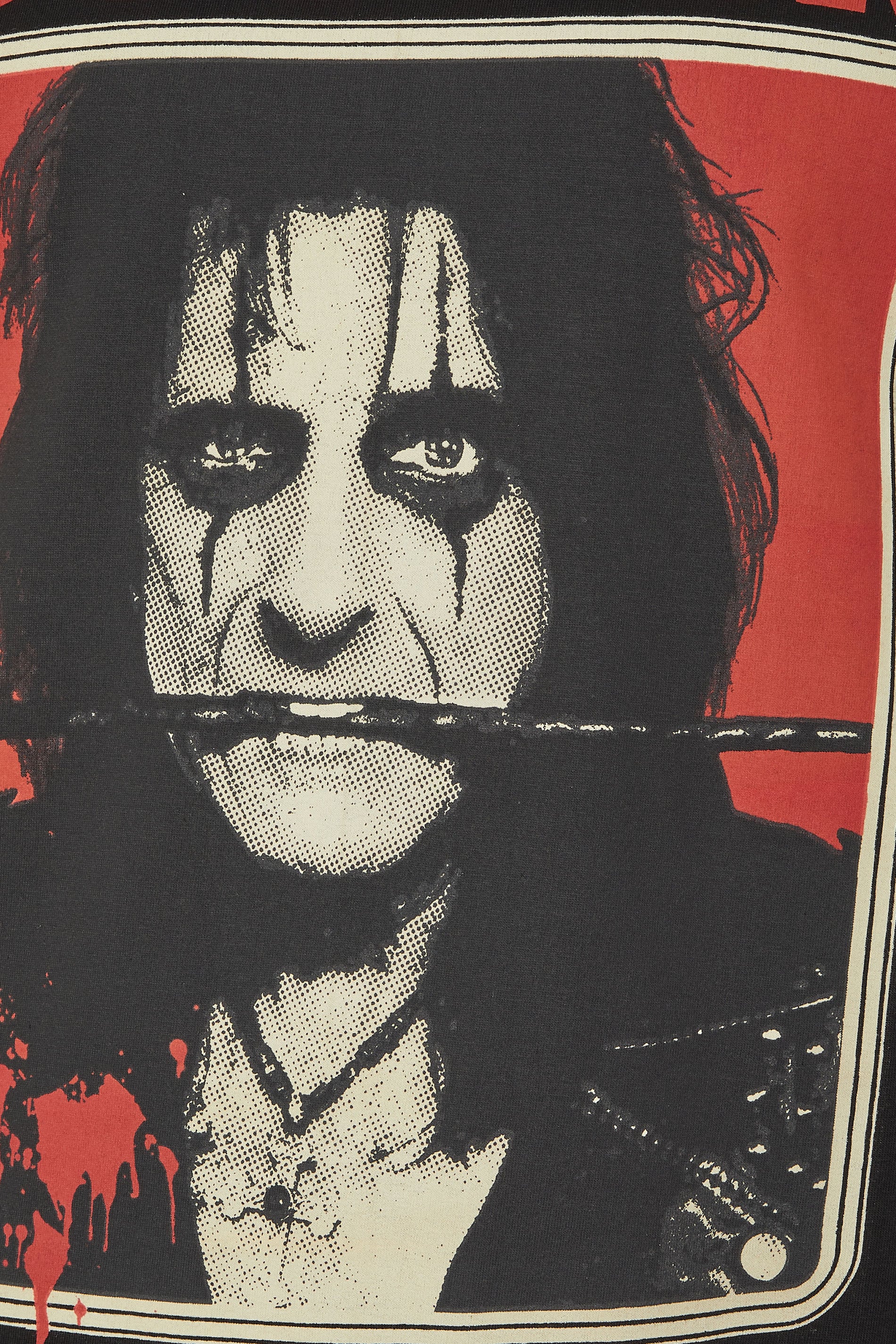 BadRhino Big & Tall Black Extra Long Alice Cooper Graphic T-Shirt | BadRhino 7