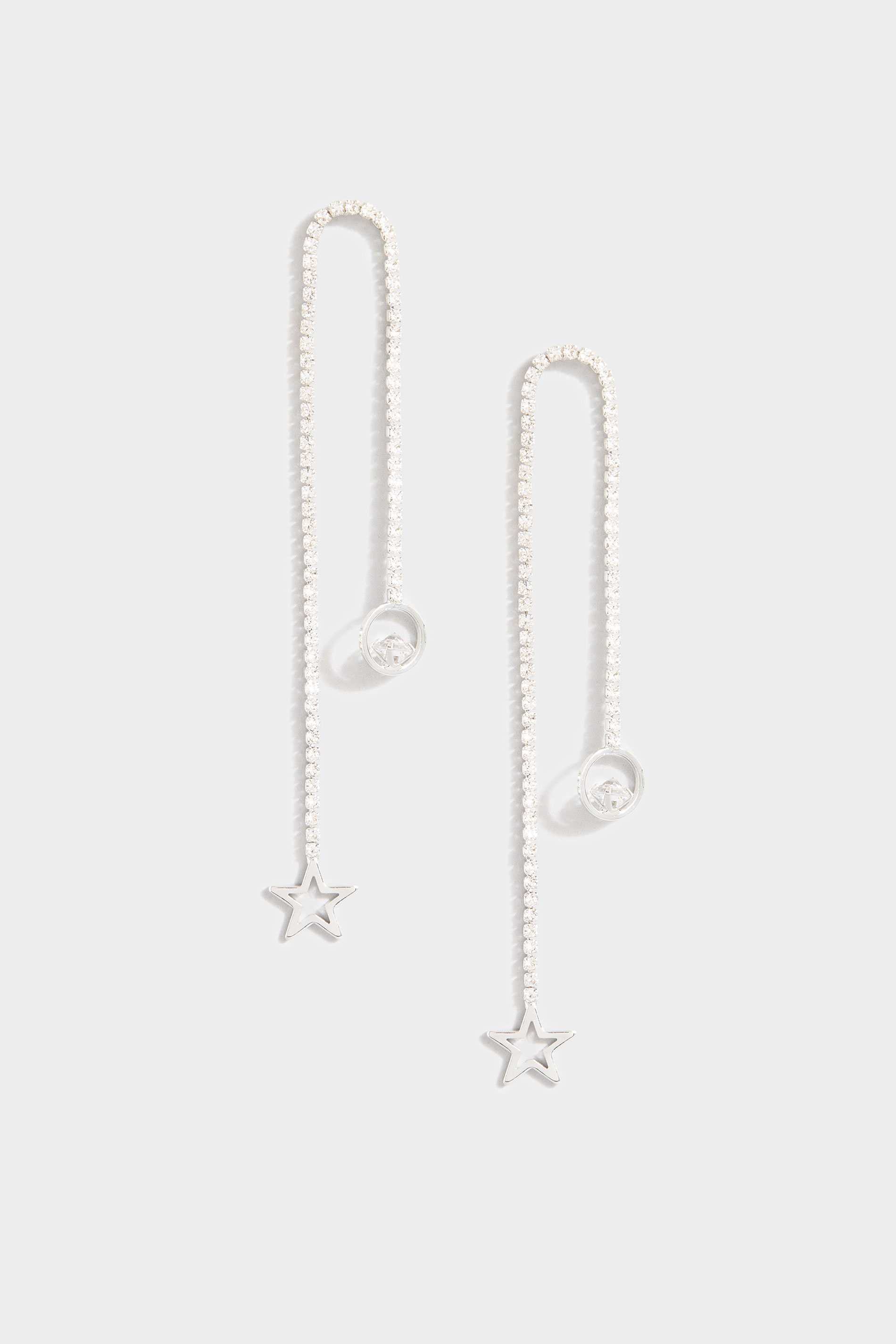 Silver Star Chain Drop Earrings_153807.jpg