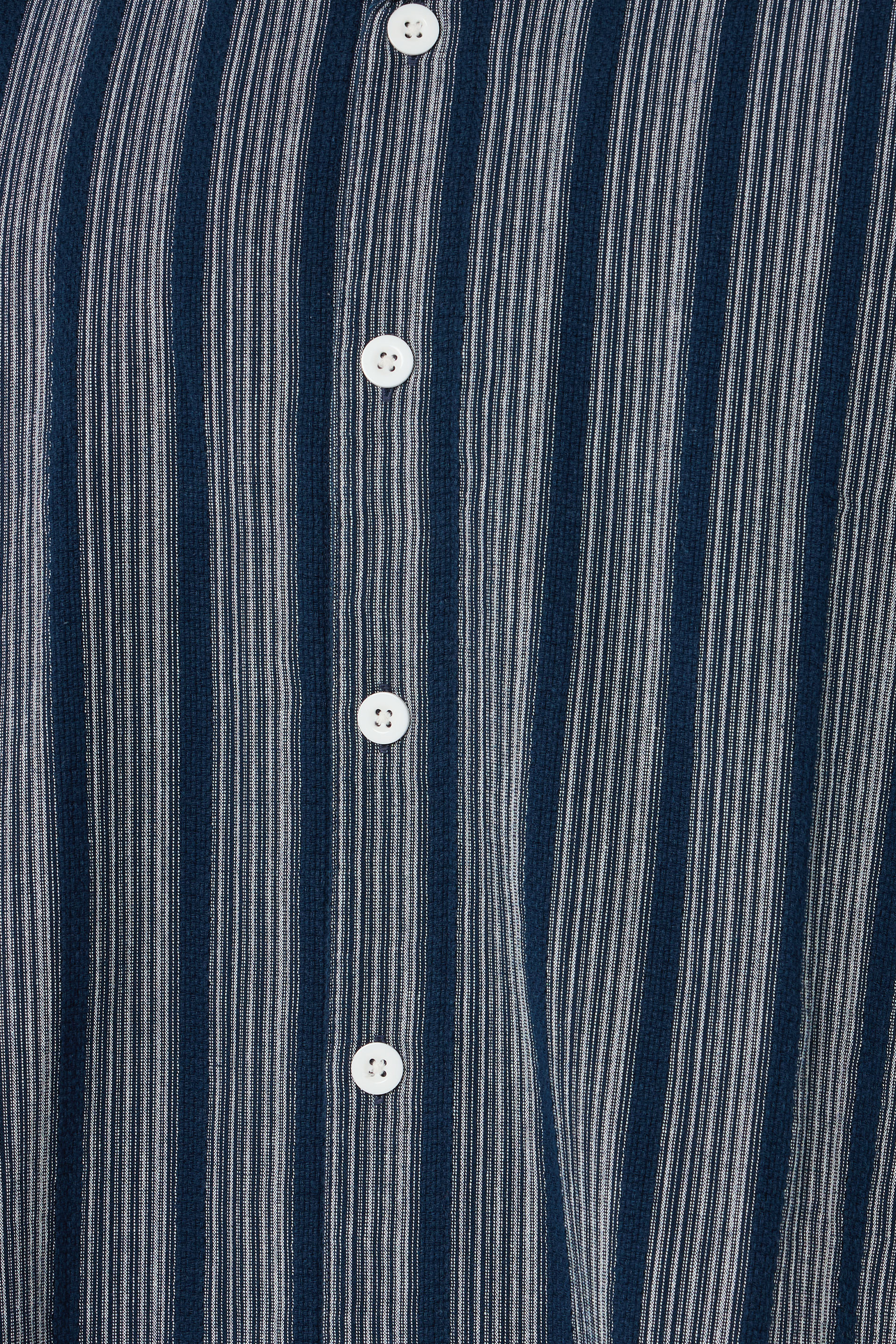 BadRhino Big & Tall Navy Blue & White Stripe Shirt | BadRhino 9