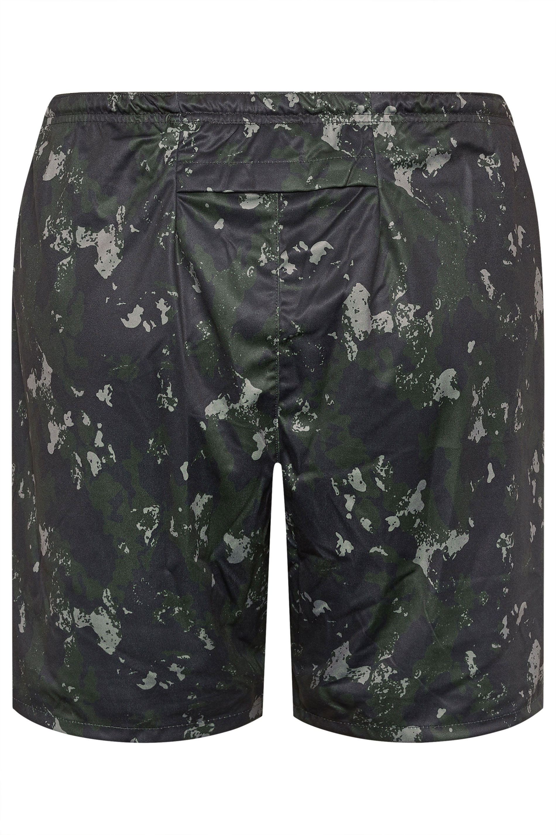 D555 Big & Tall Black Camo Shorts | BadRhino 4