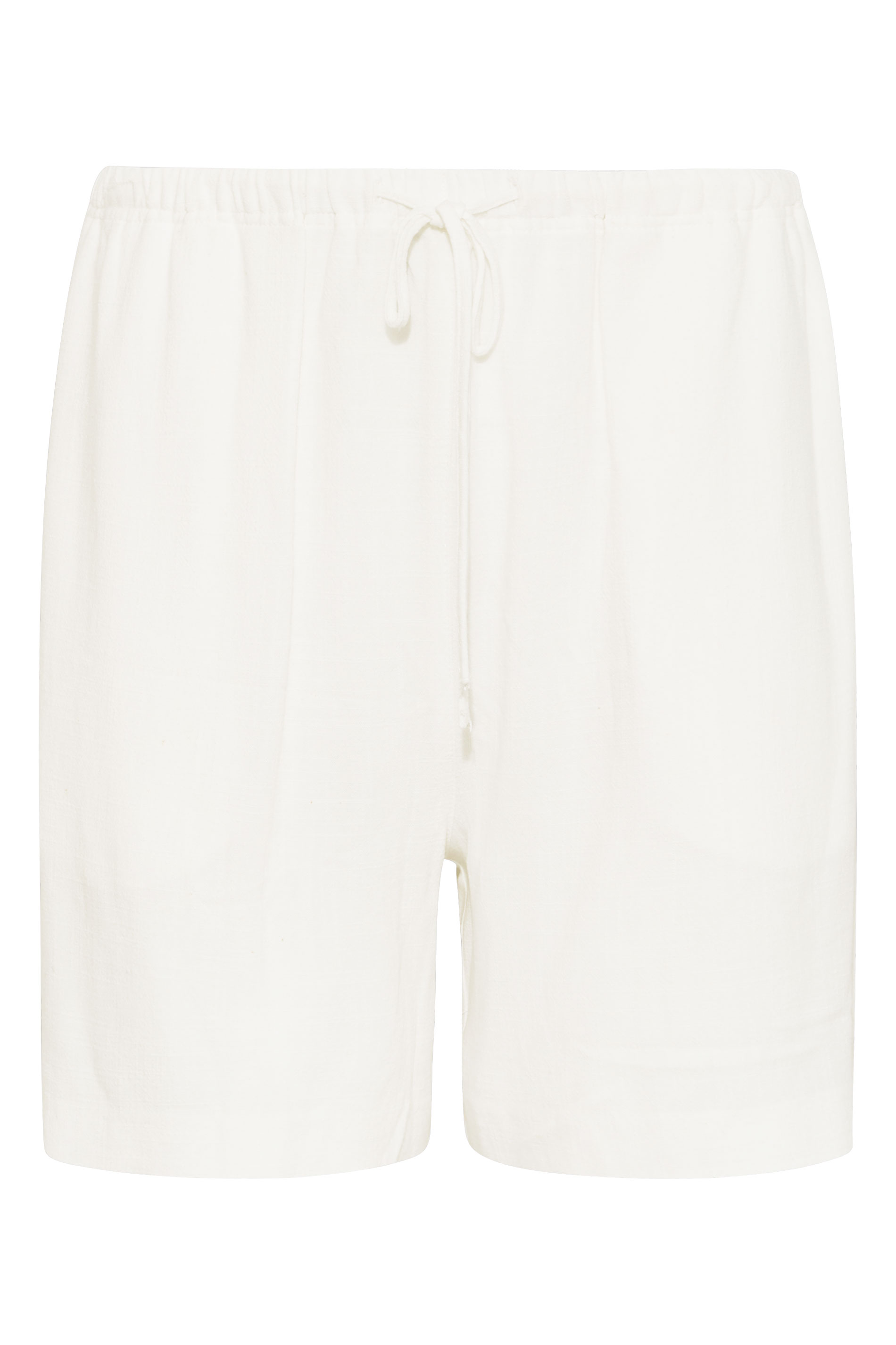 LTS Tall Women's White Linen Blend Shorts | Long Tall Sally