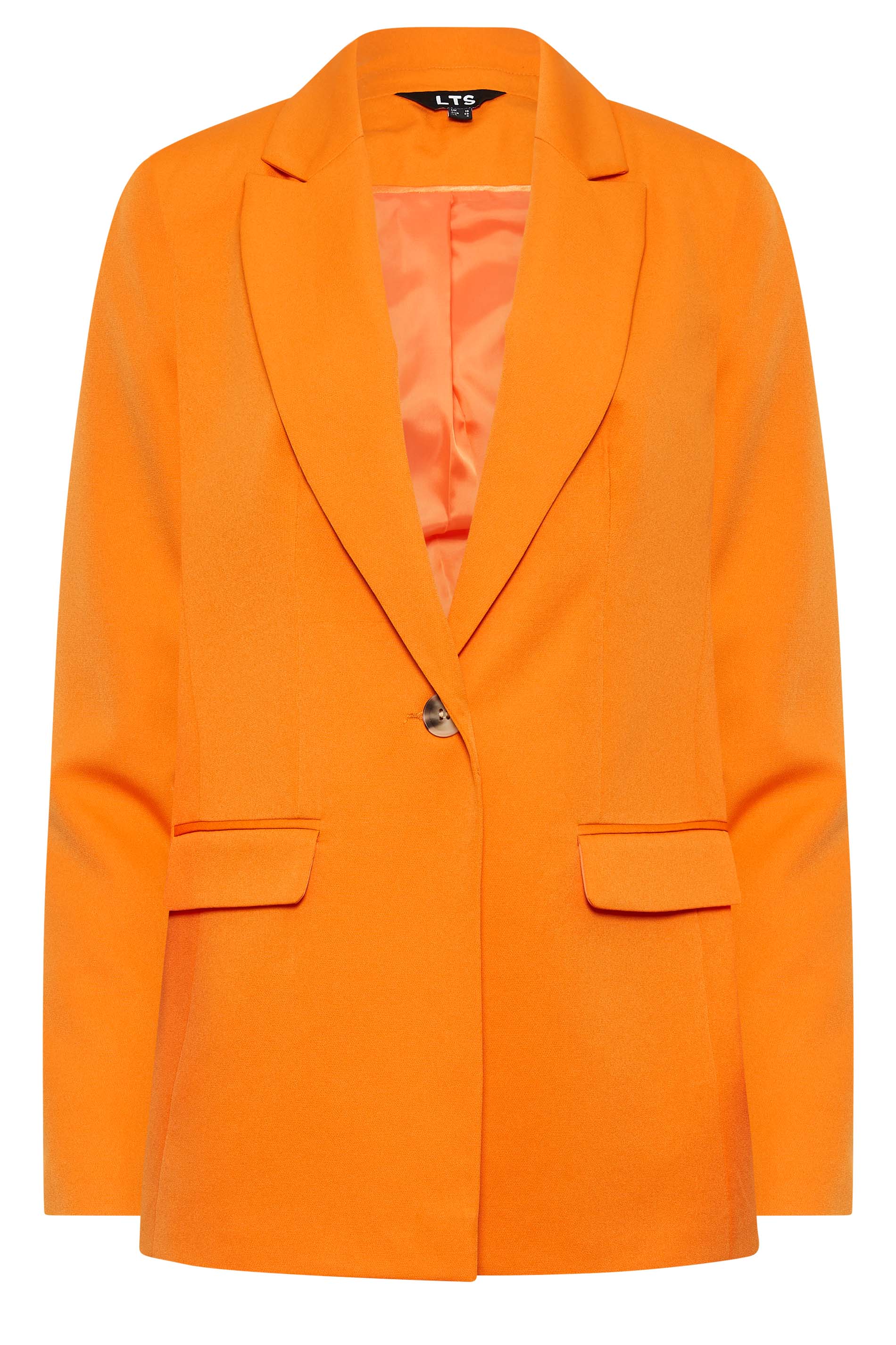 LTS Tall Women's Orange Tailored Blazer | Long Tall Sally