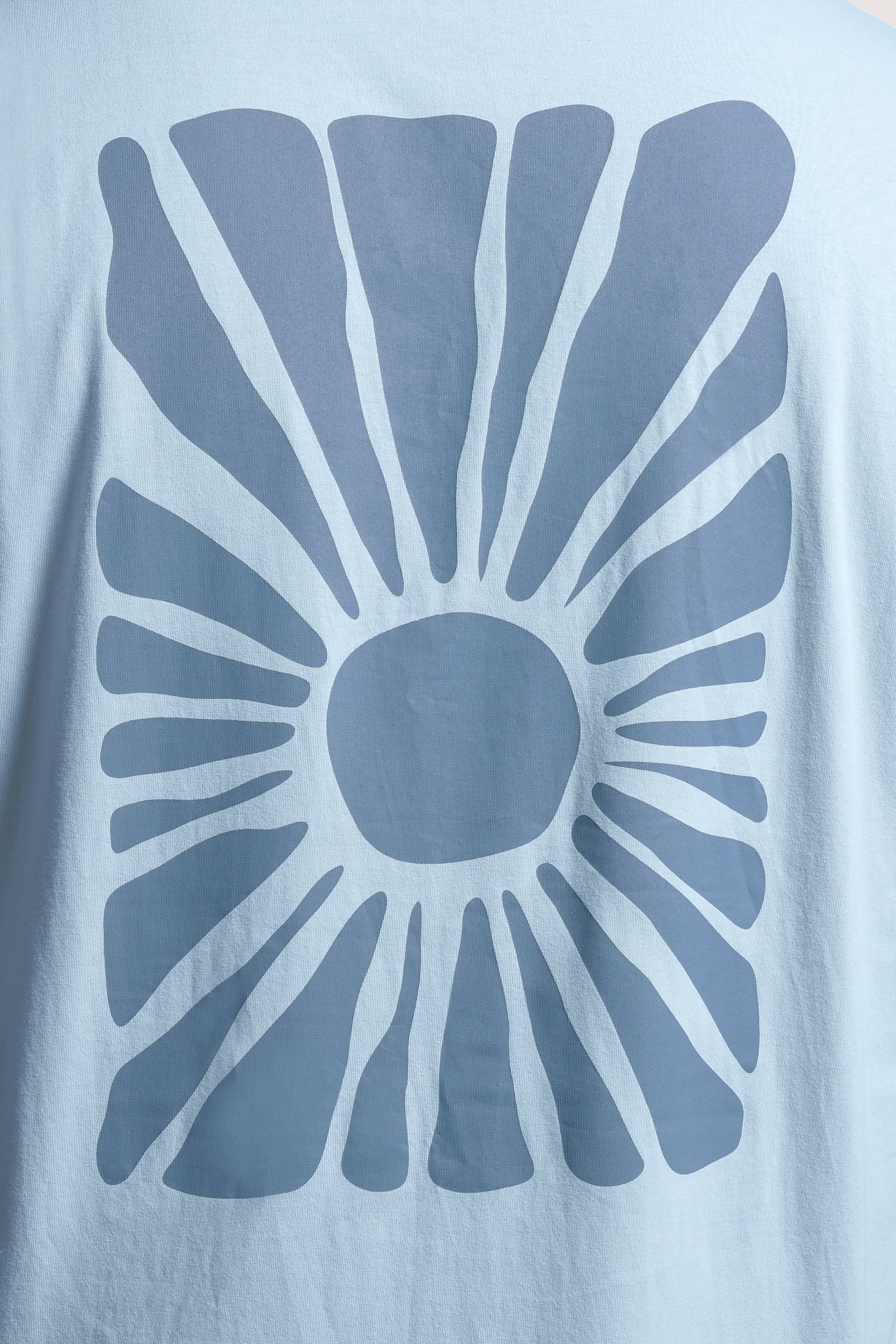 BadRhino Big & Tall Light Blue Sun Graphic Vest Top | BadRhino 7