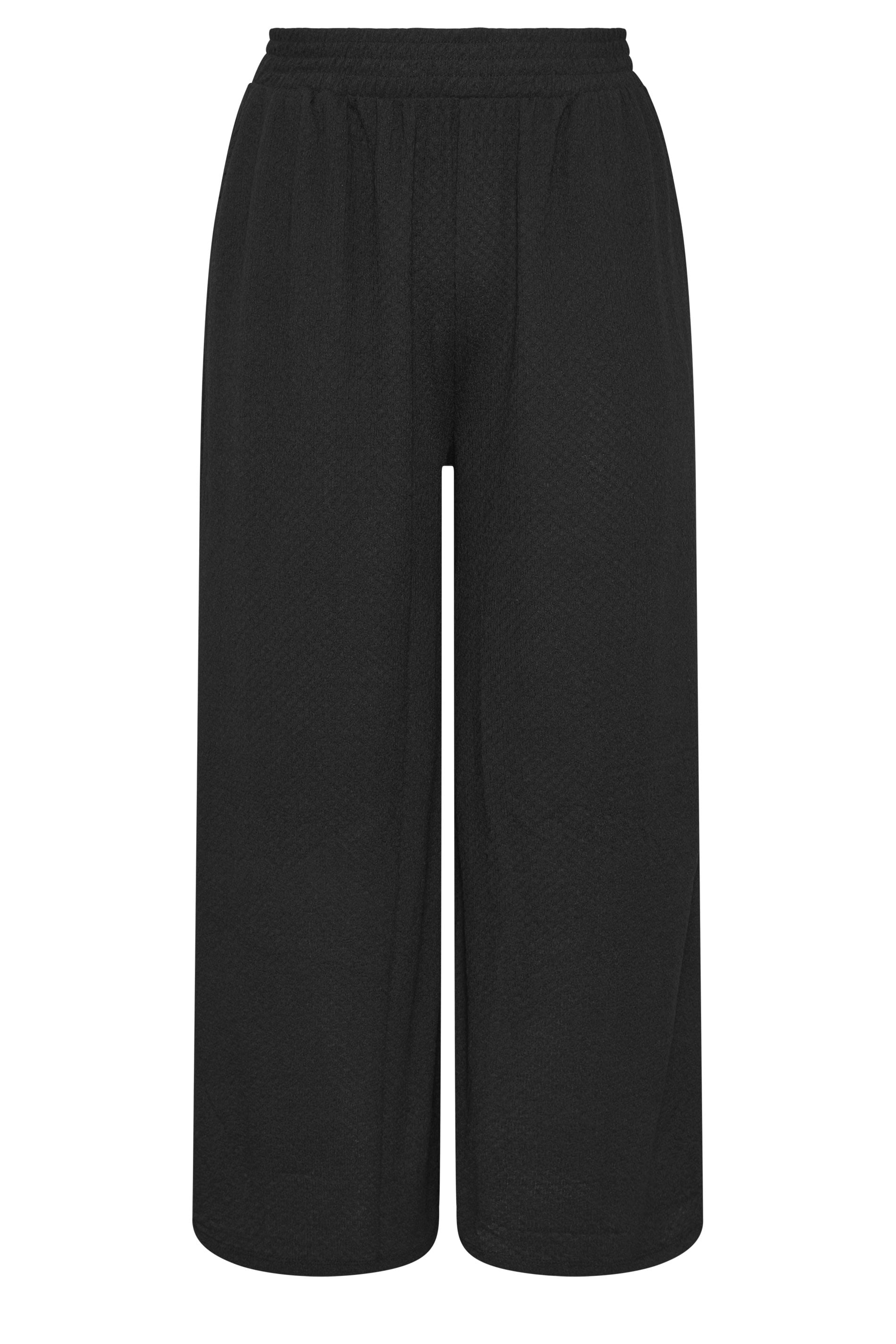 YOURS Plus Size Black Trousers | Yours Clothing 5