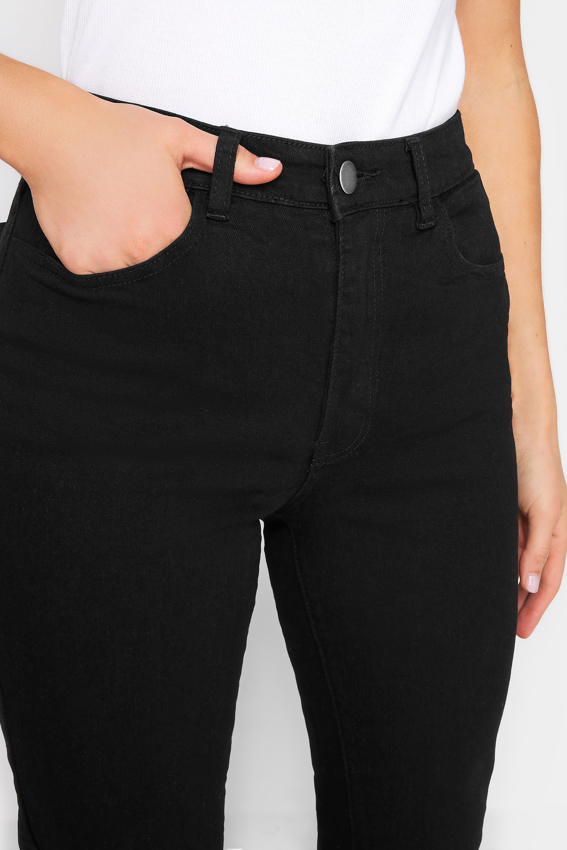 LTS Tall Women's Black Bootcut Denim Jeans | Long Tall Sally 3