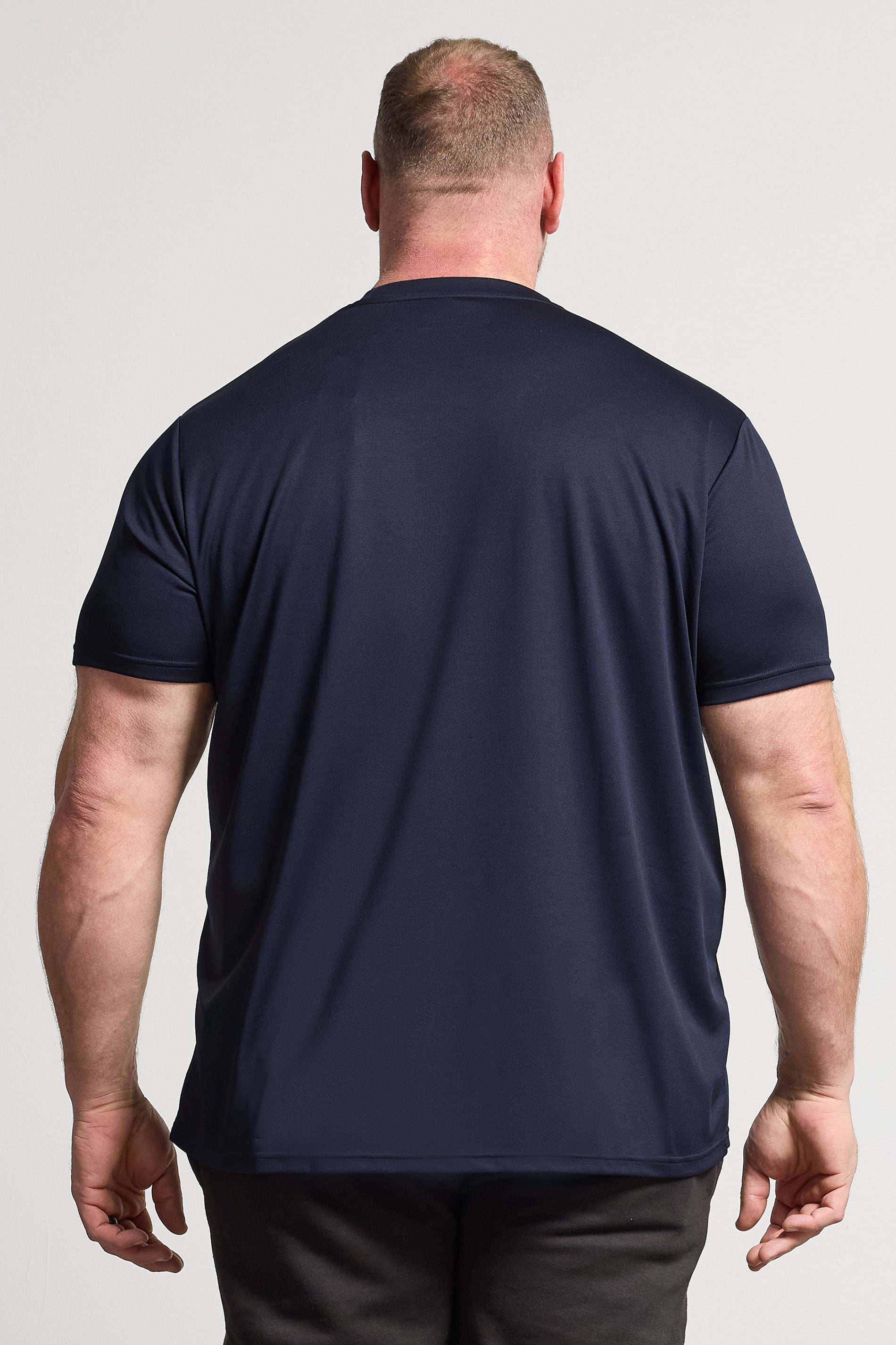 BadRhino Big & Tall Navy Blue Active T-Shirt | BadRhino 2